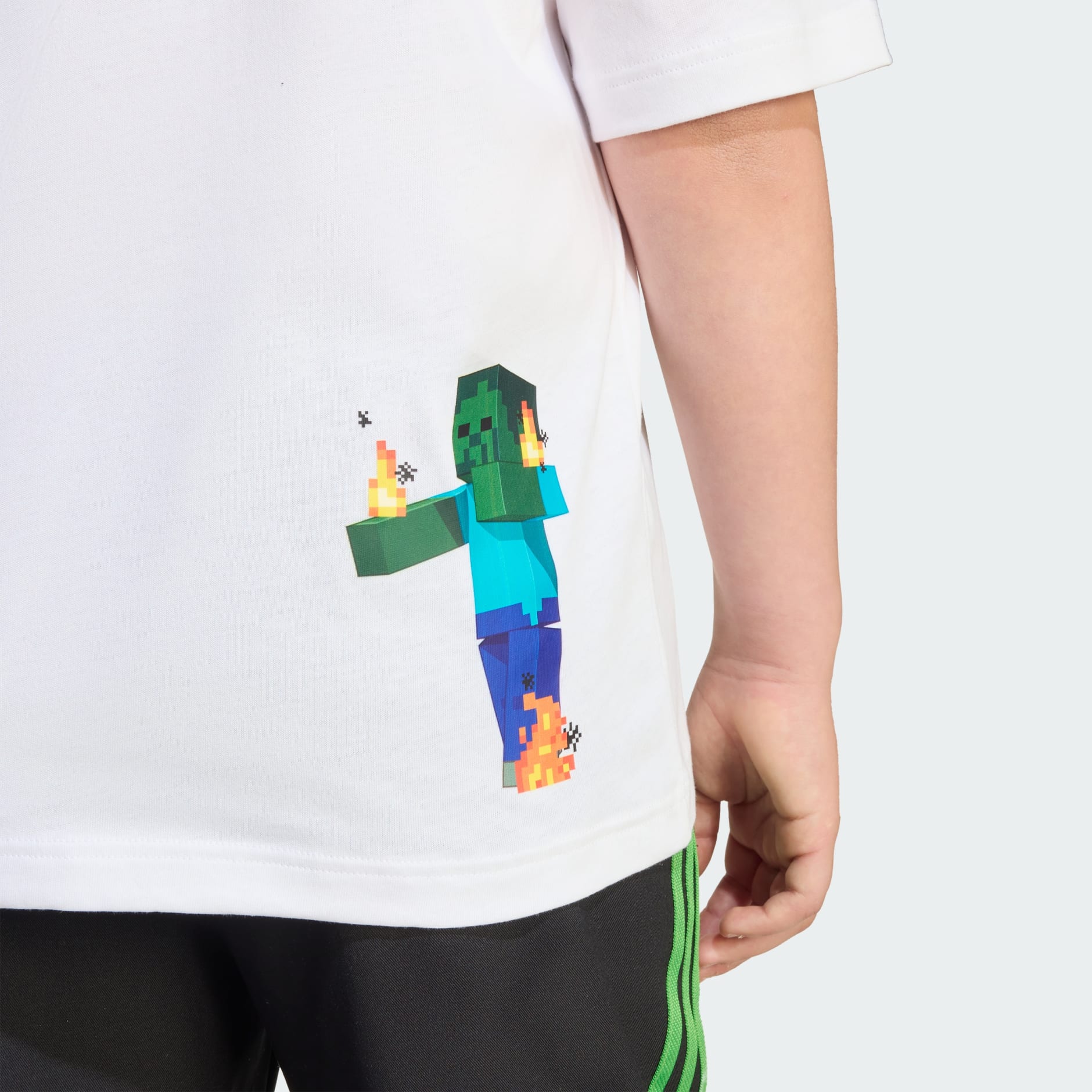 تيشيرت للأطفال adidas x Minecraft