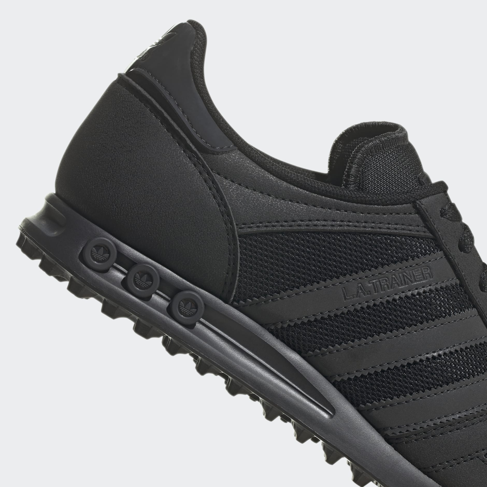 Men's Shoes - LA Trainer Shoes - Black | adidas Oman