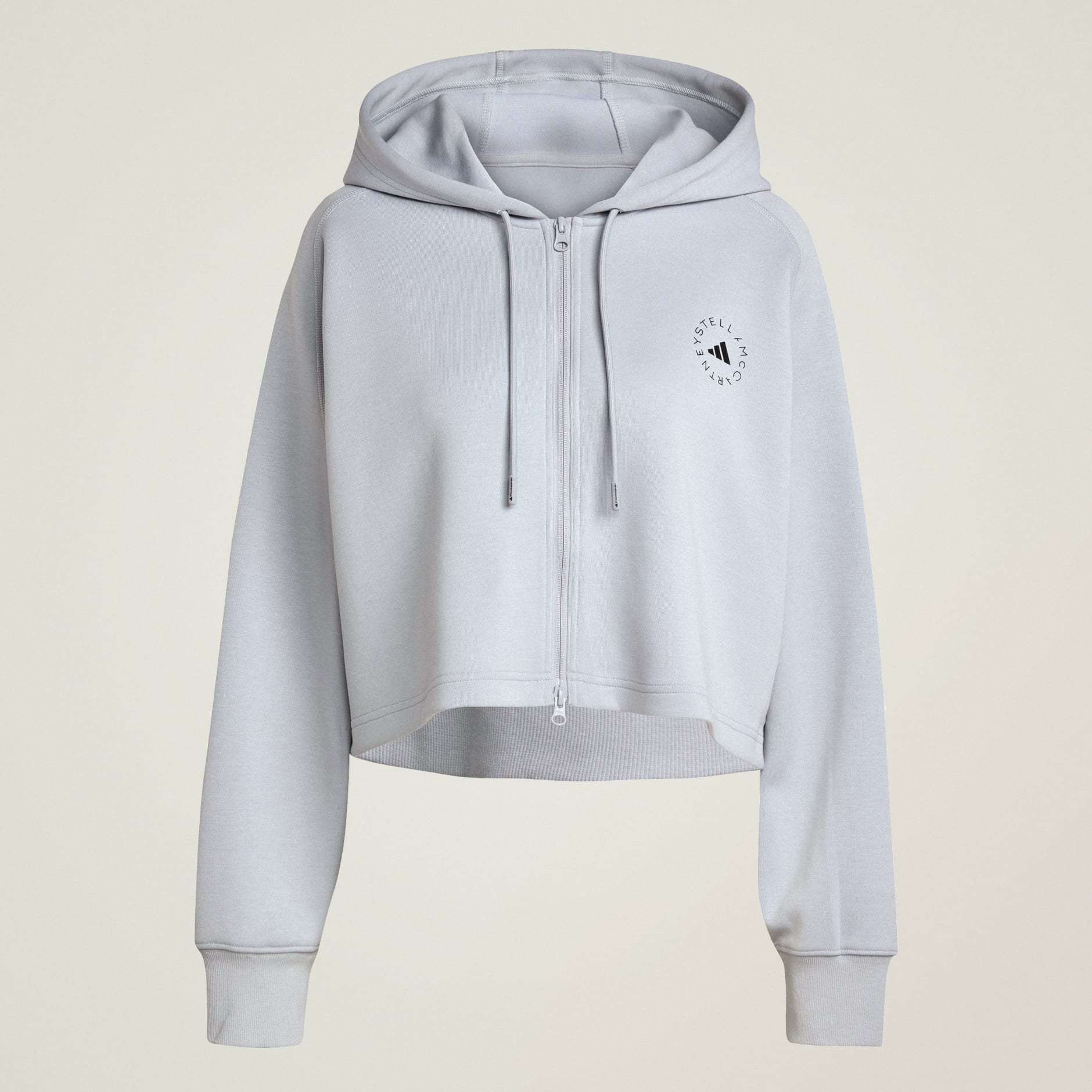 Skraćena majica s kapuljačom adidas by Stella McCartney Sportswear