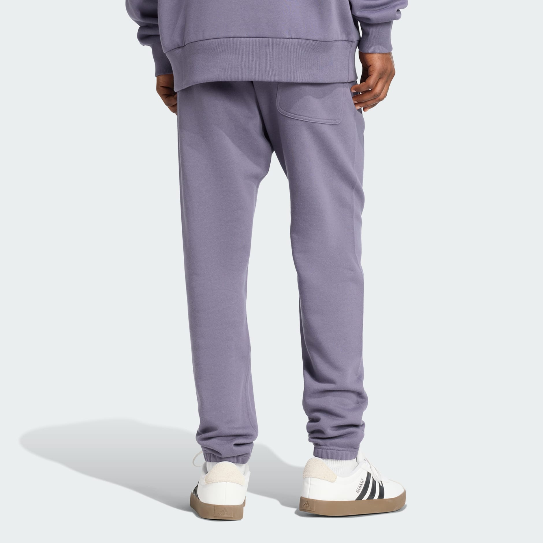 Clothing - ALL SZN French Terry Regular Tapered Pants - Purple