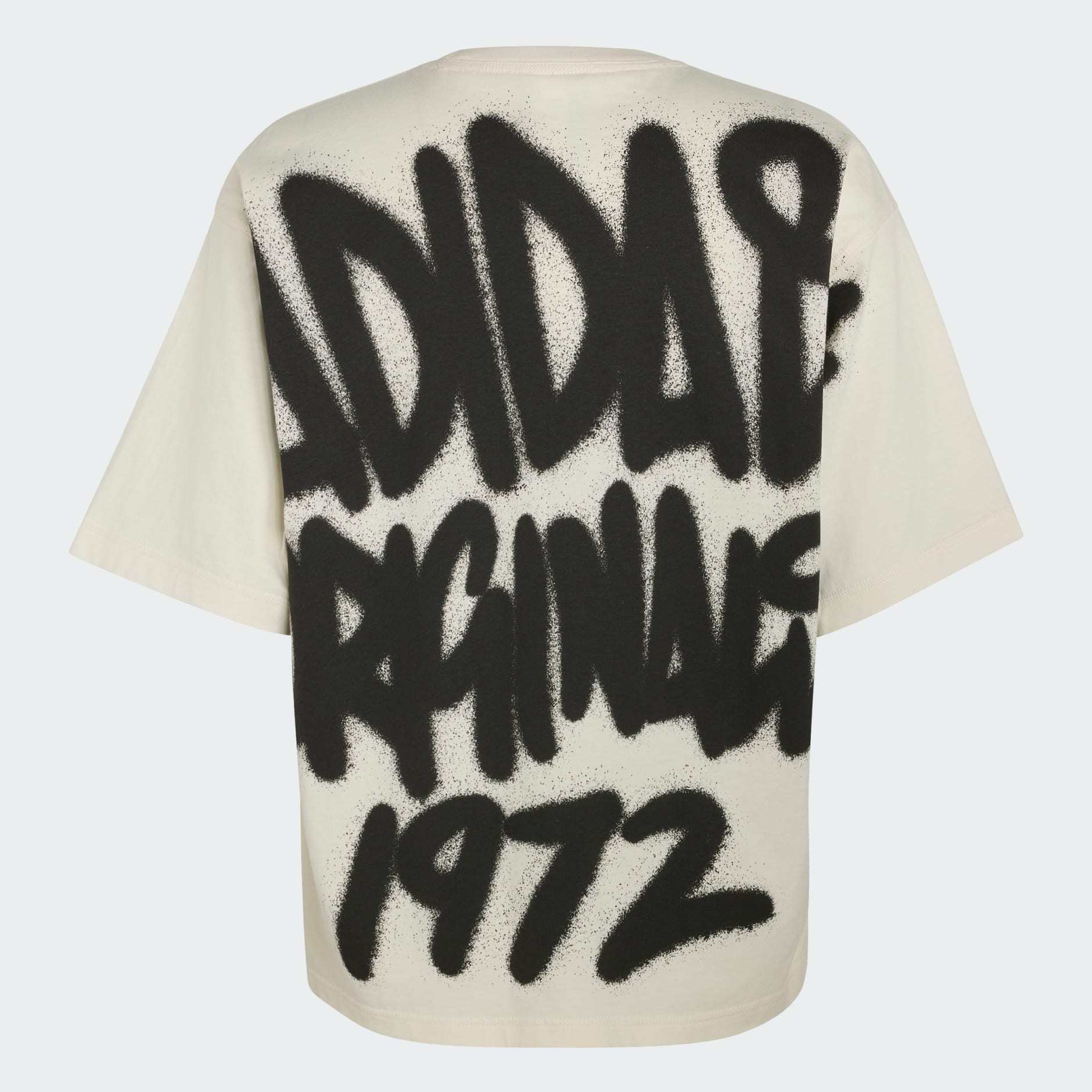 Airbrush Logo Typography T-Shirt