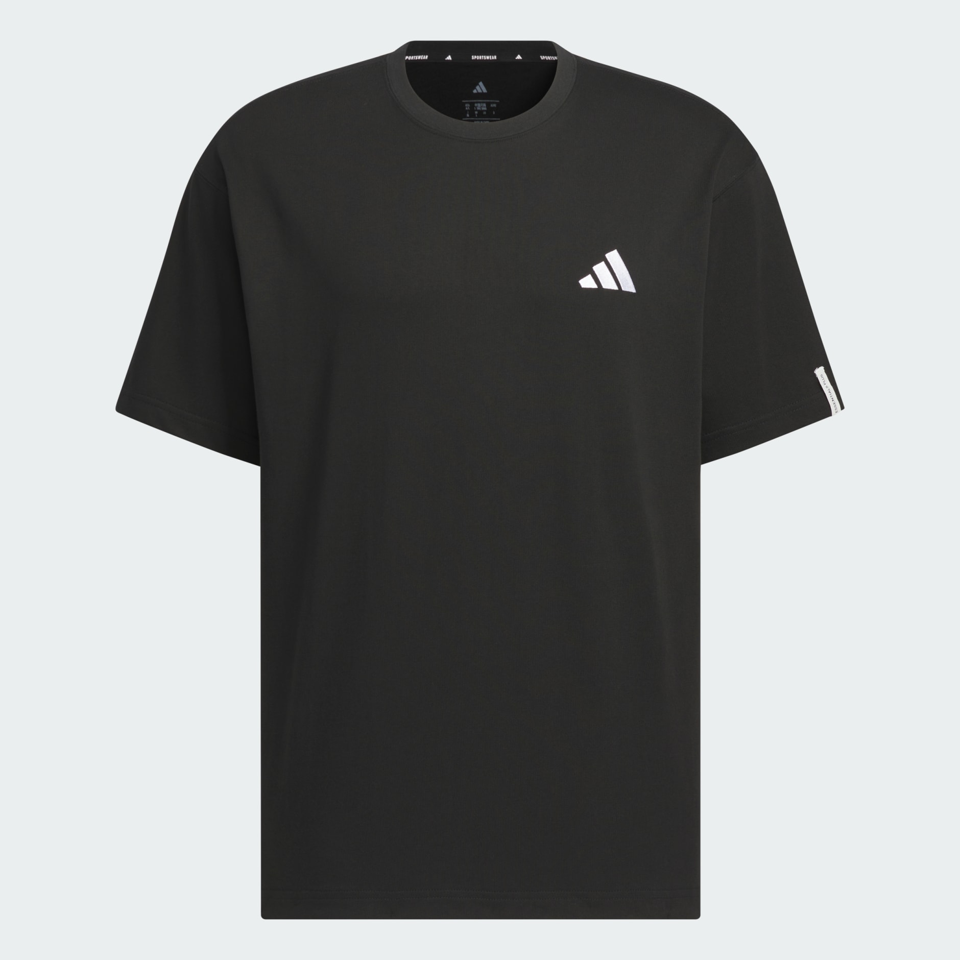 Essentials Plus 寬鬆剪裁迷你標誌短袖 T 裇