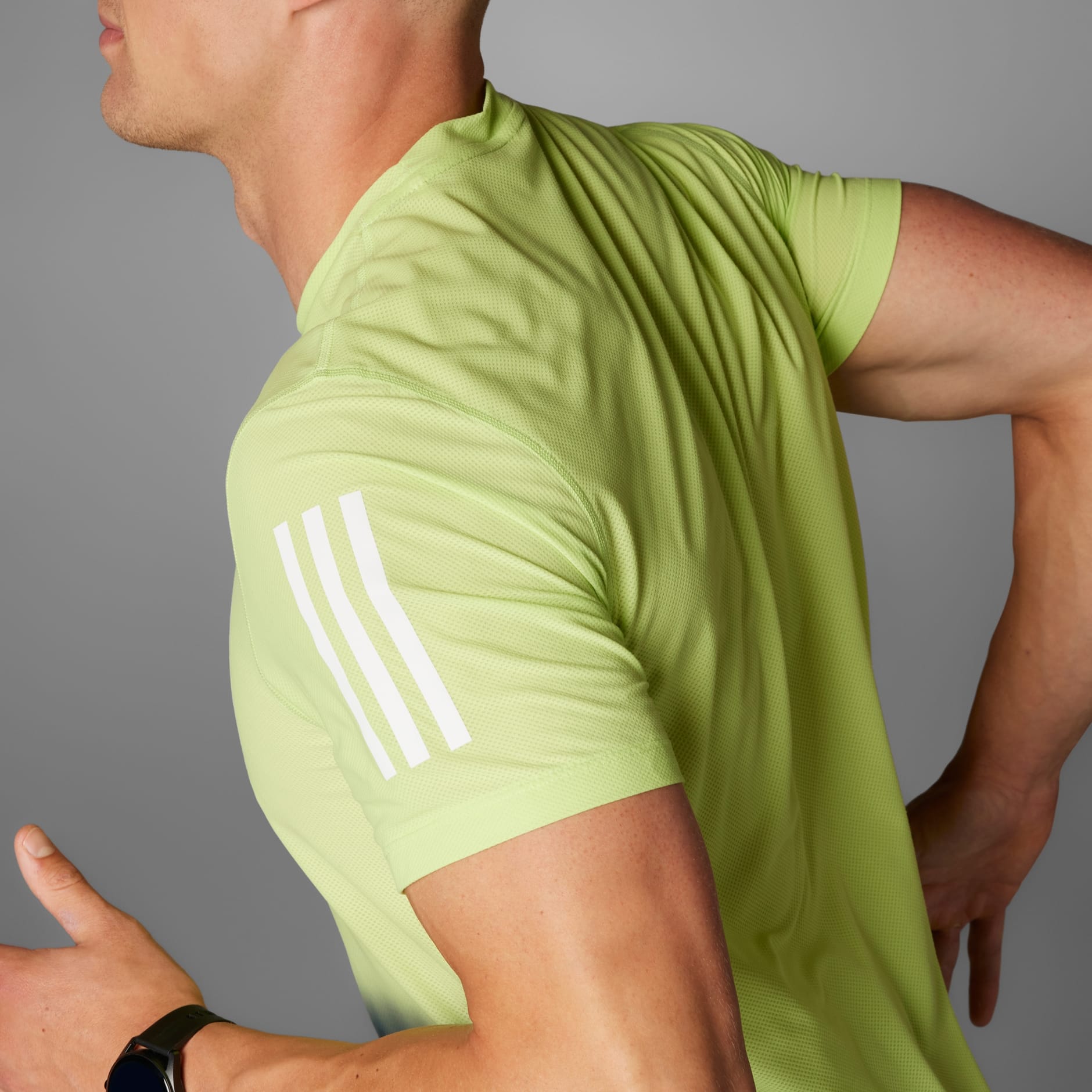 Camiseta Own the Run CLIMACOOL Colorblock