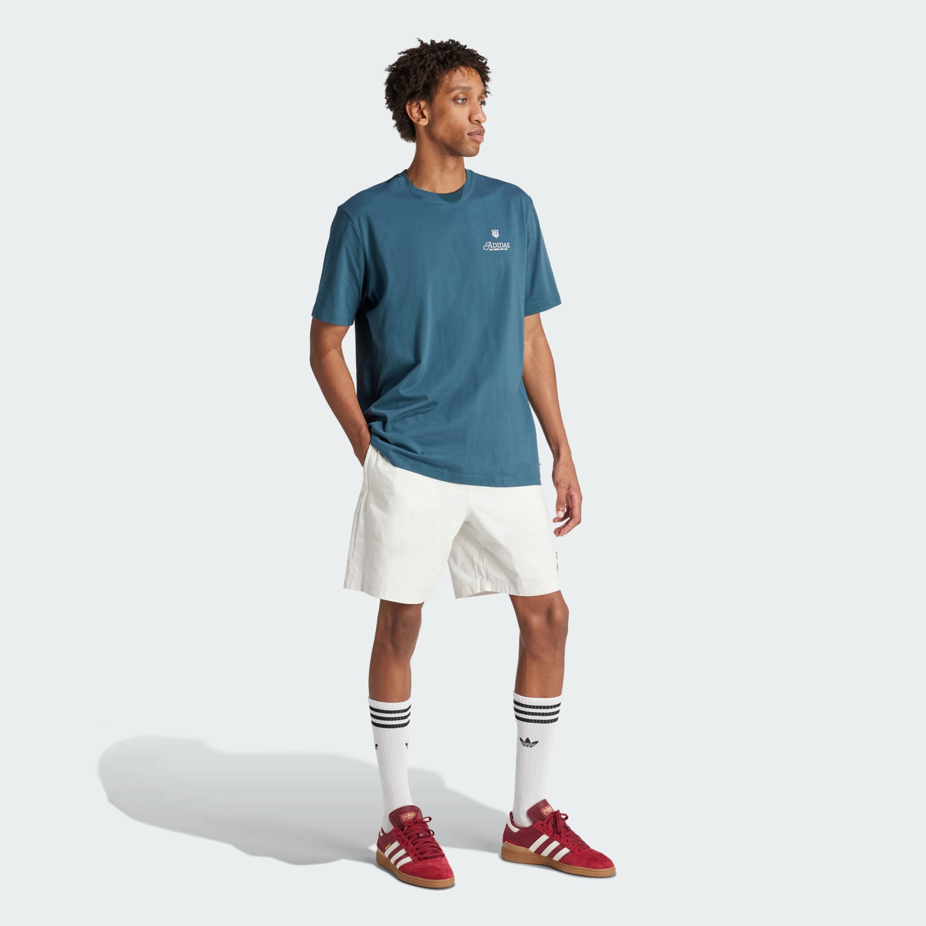 Adidas jersey shorts on sale