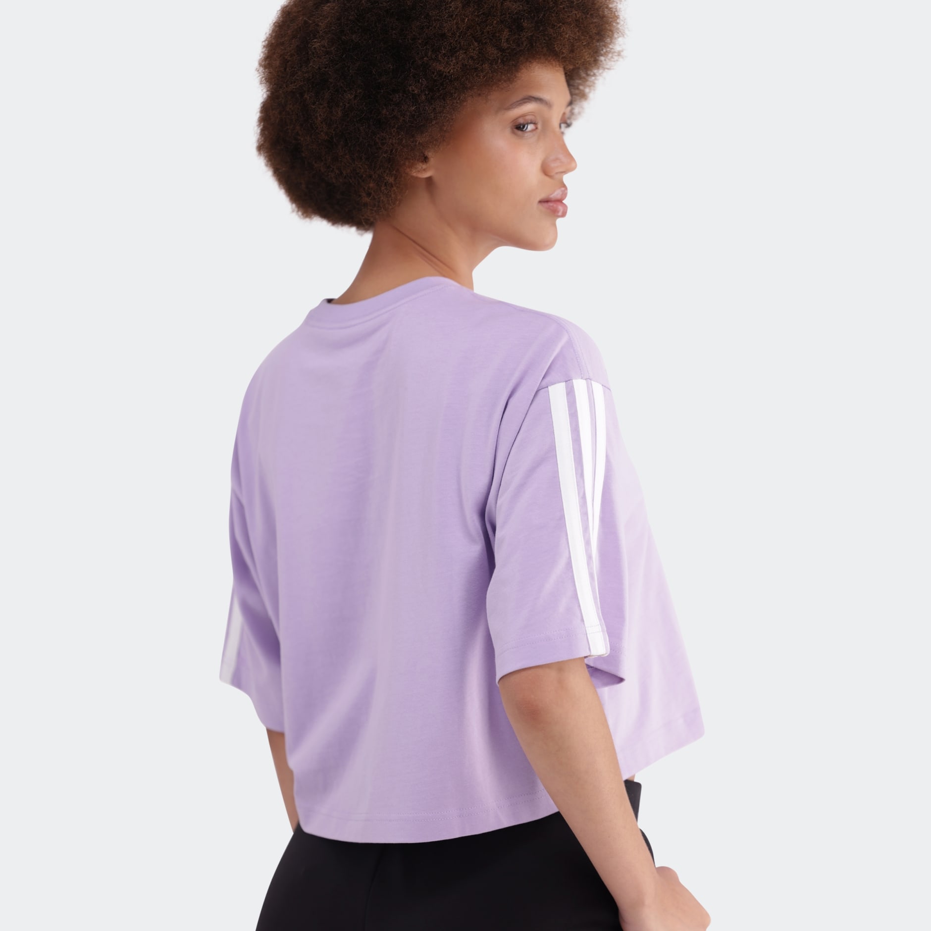 Essentials 3-Stripes Cotton Loose T-Shirt