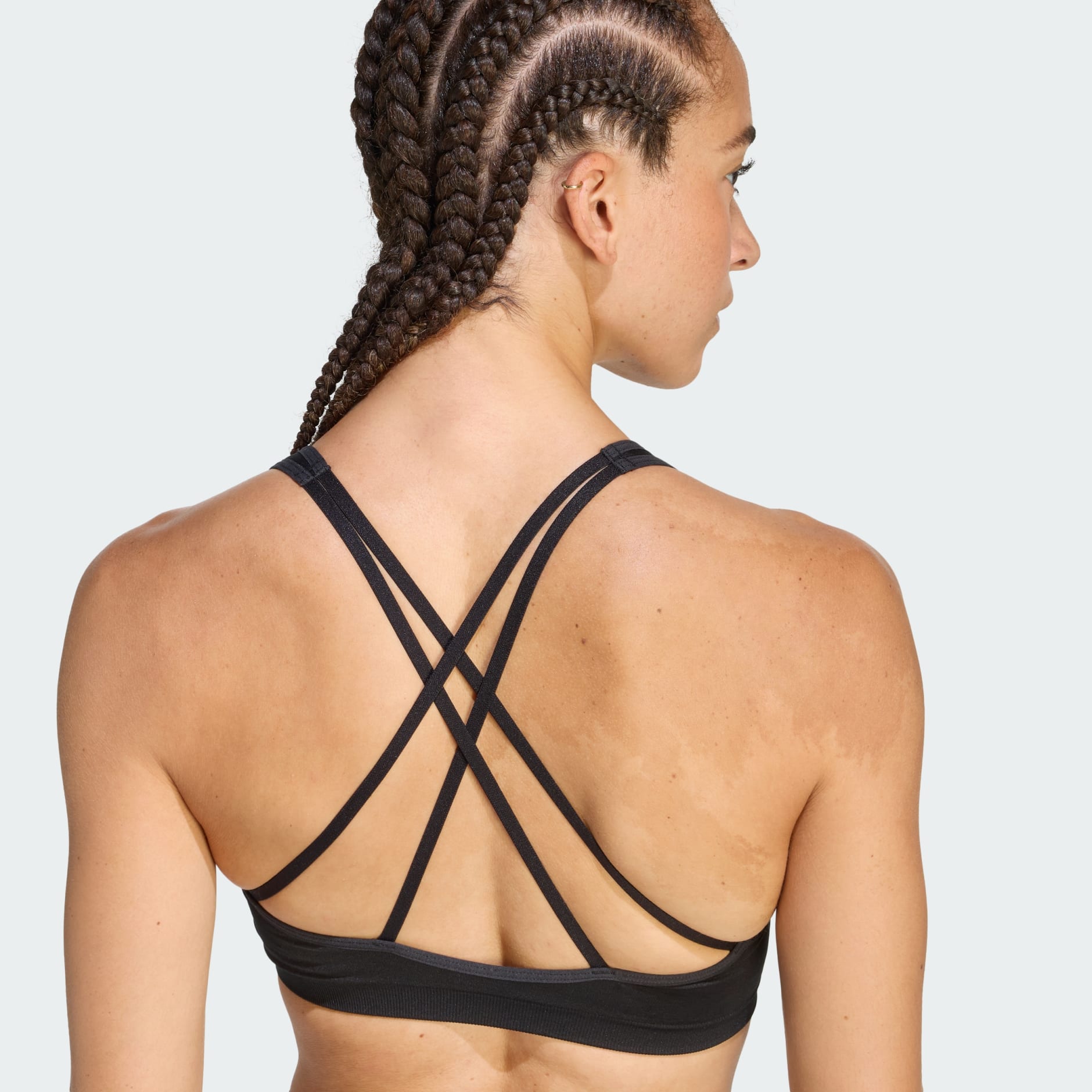 Sutien pentru antrenament Essentials Knit cu susținere ușoară