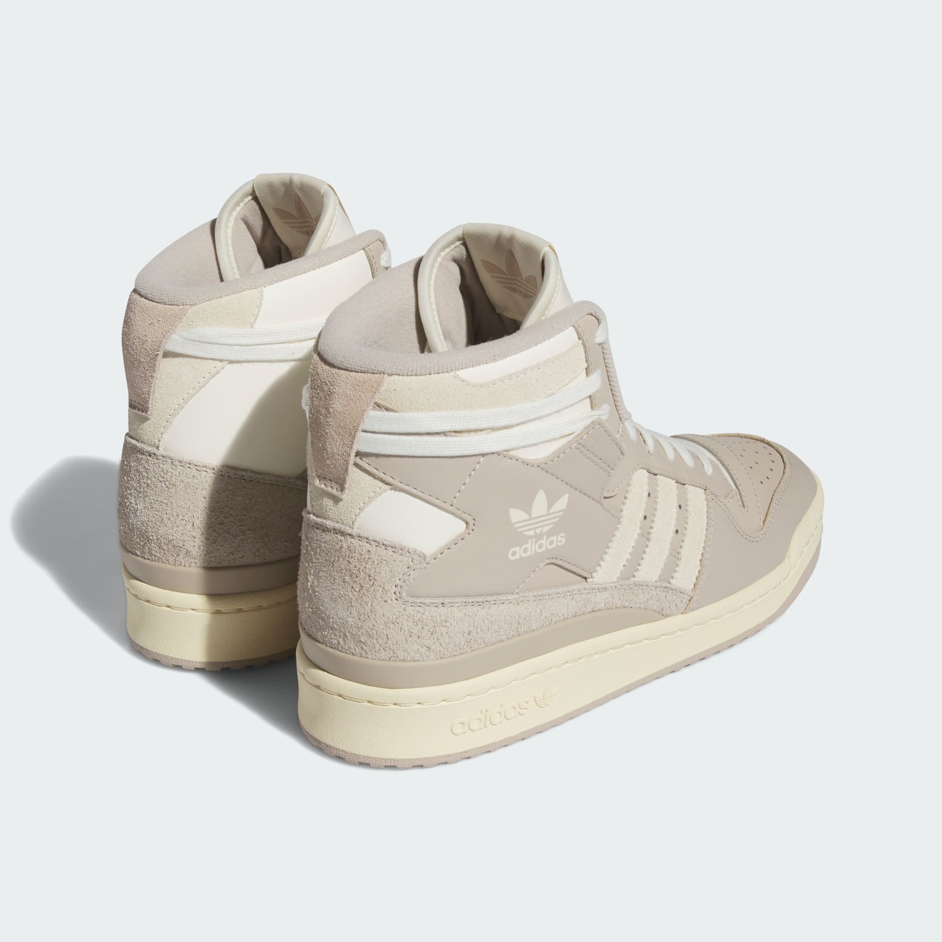Shoes - Forum 84 High Shoes - Beige | adidas South Africa