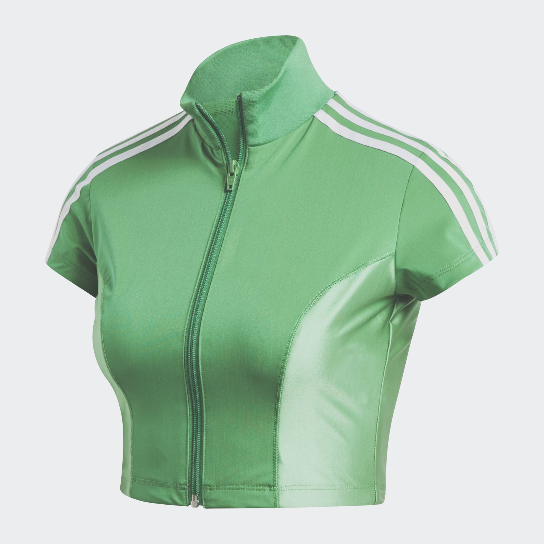 CROP ZIP TOP