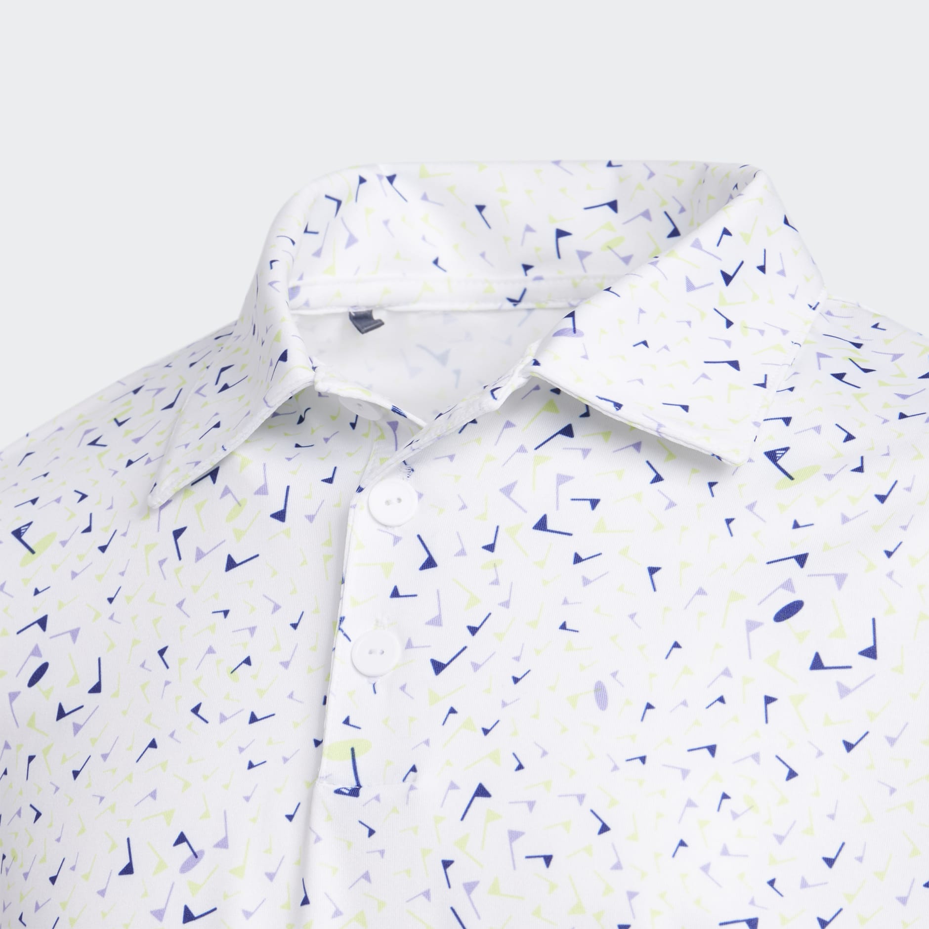 Flag-Print Polo Shirt