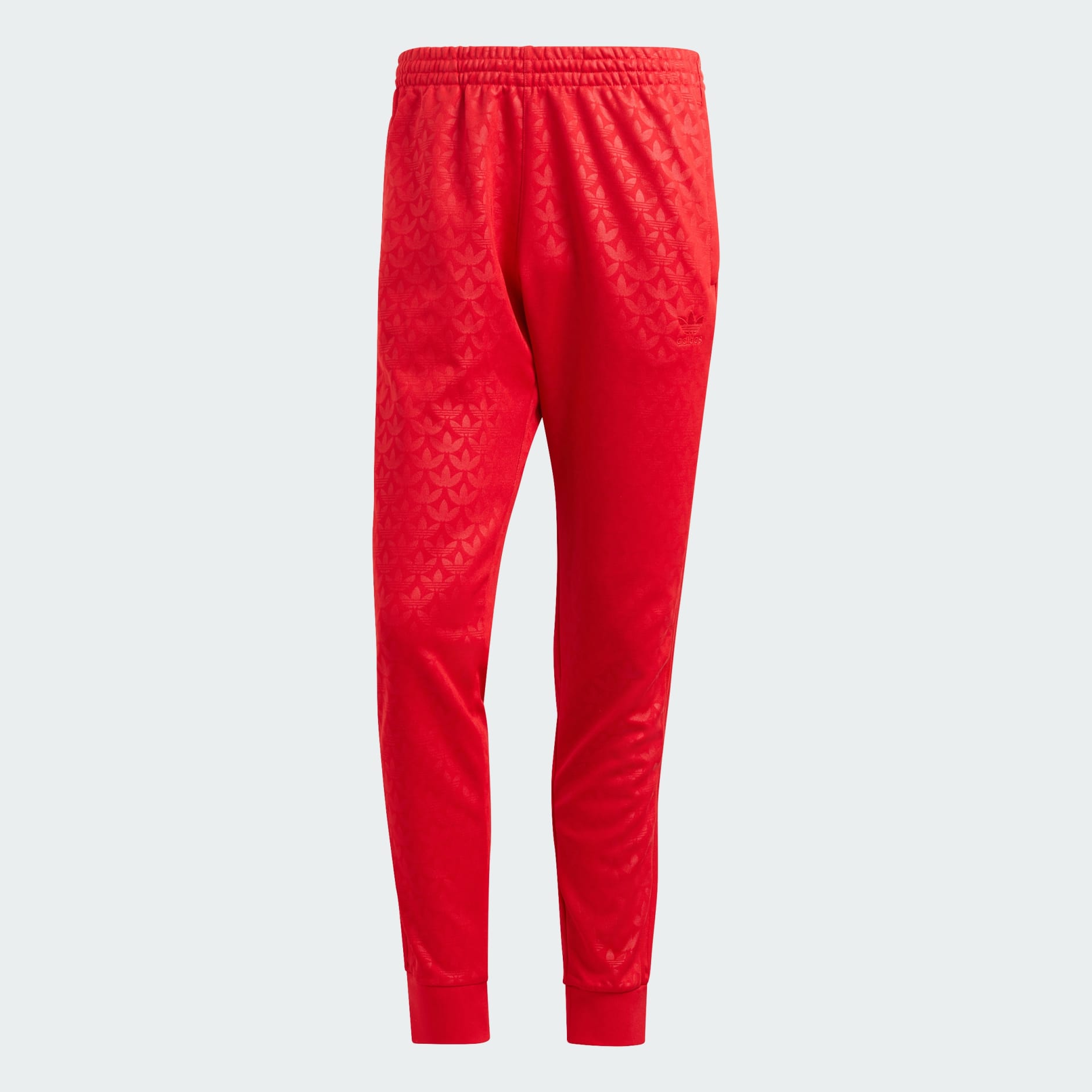 Adidas sst track pants red best sale