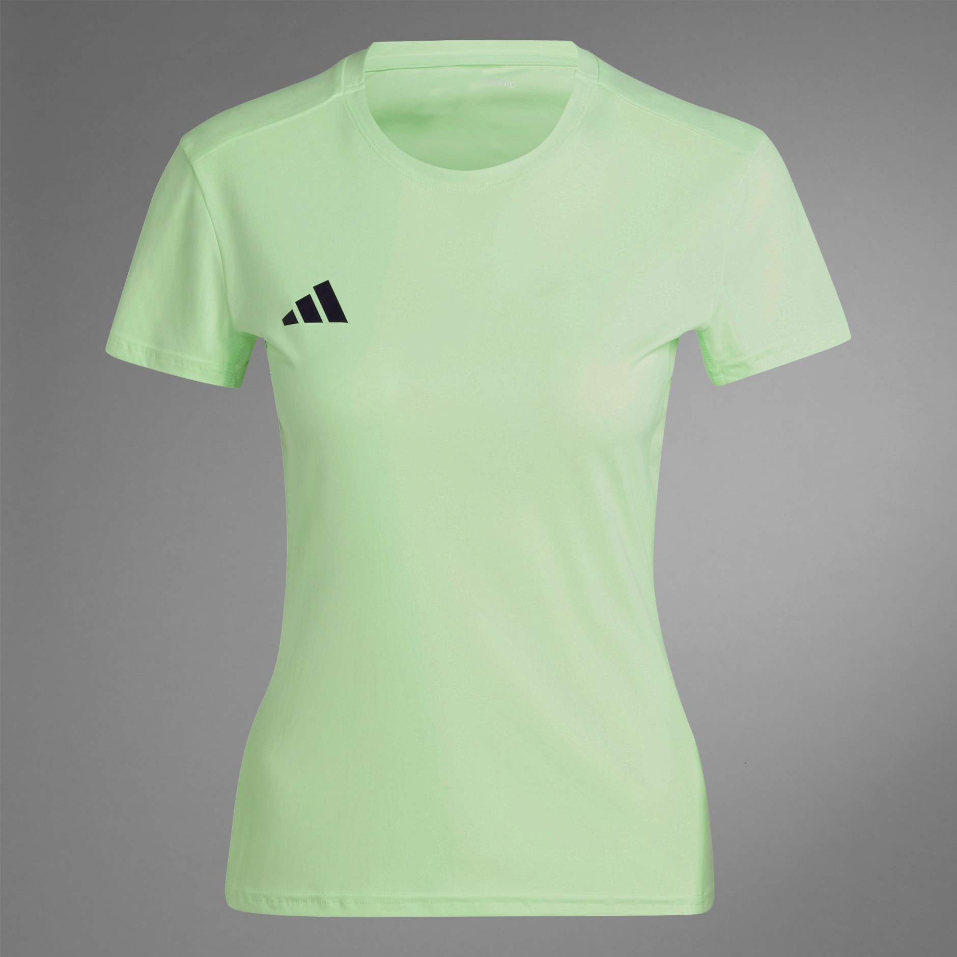 Women's Clothing - Adizero Essentials Running Tee - Green | adidas 