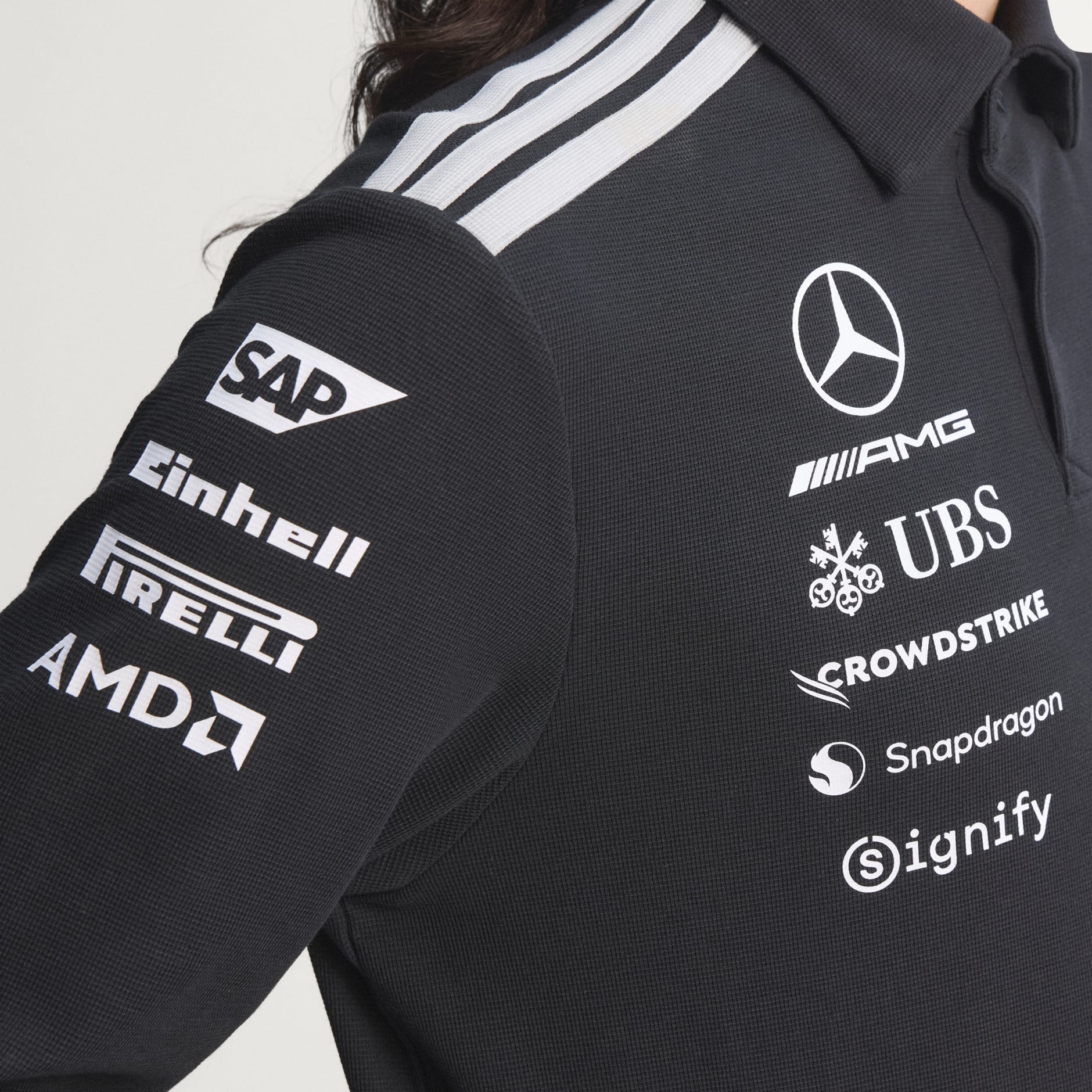 MERCEDES - AMG PETRONAS FORMULA 1 TEAM ENGINEERS POLO LONGSLEEVE