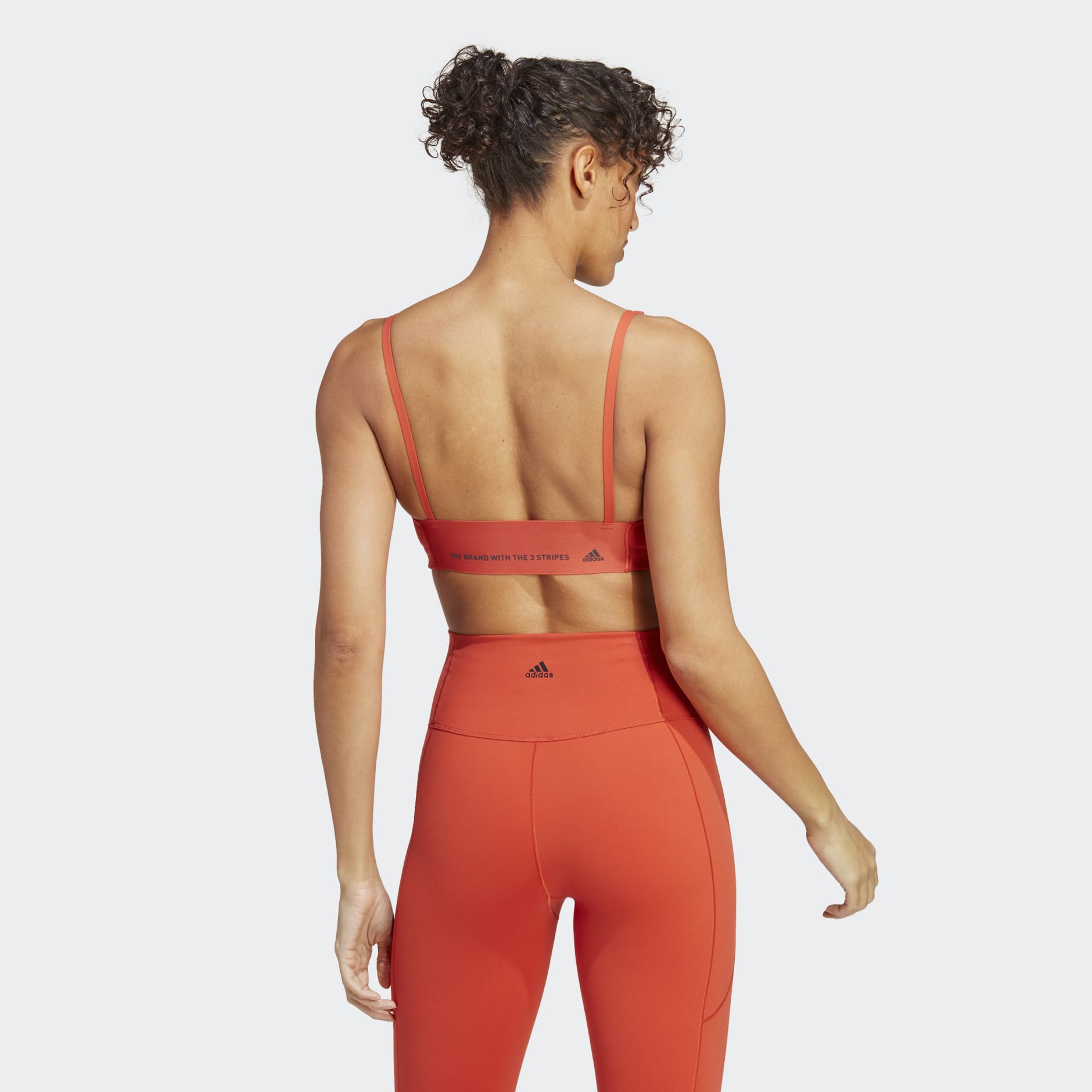 Women's Clothing - Yoga Studio Light-Support Bra - Red
