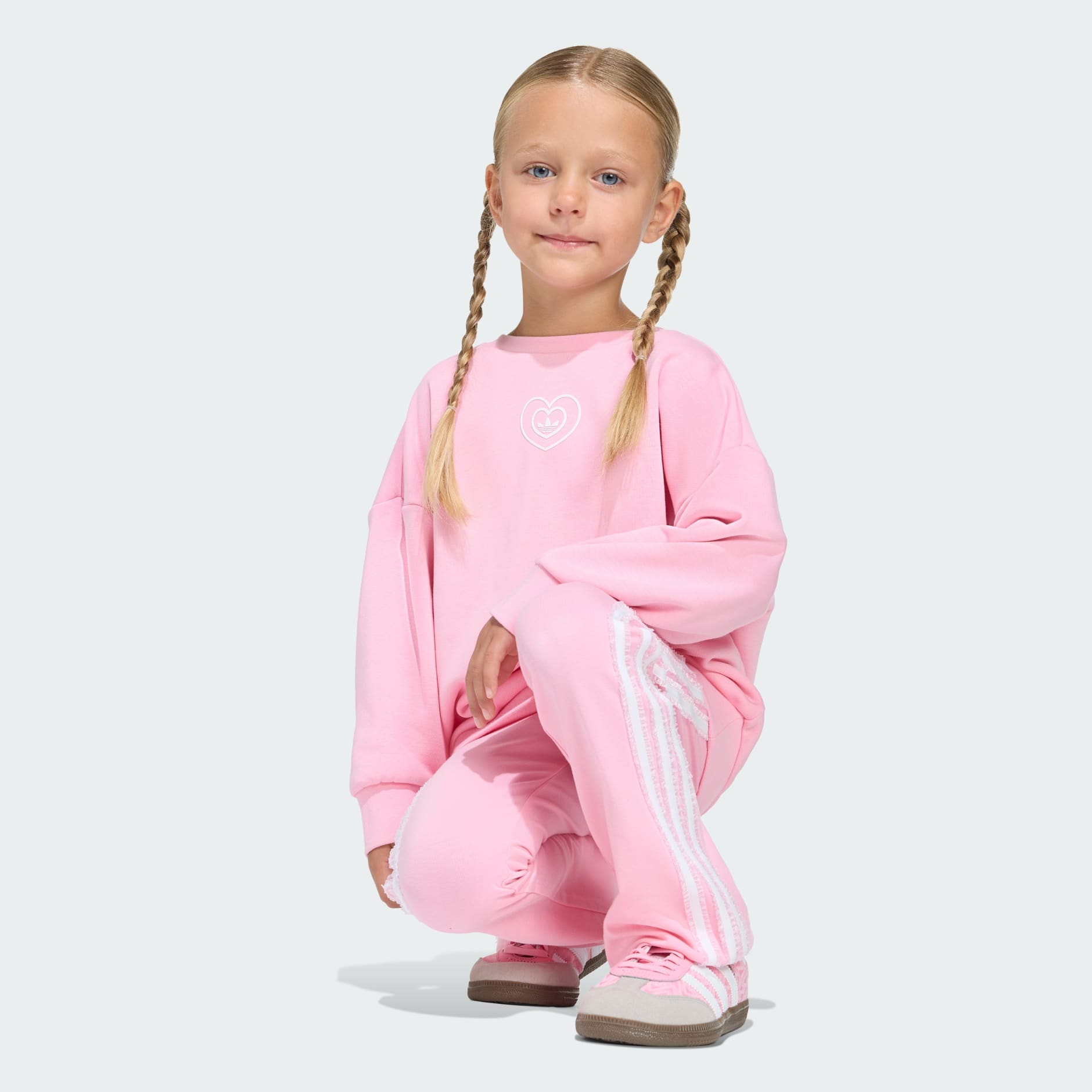 ADIDAS DISNEY CREW FLARED LEGGINGS SET