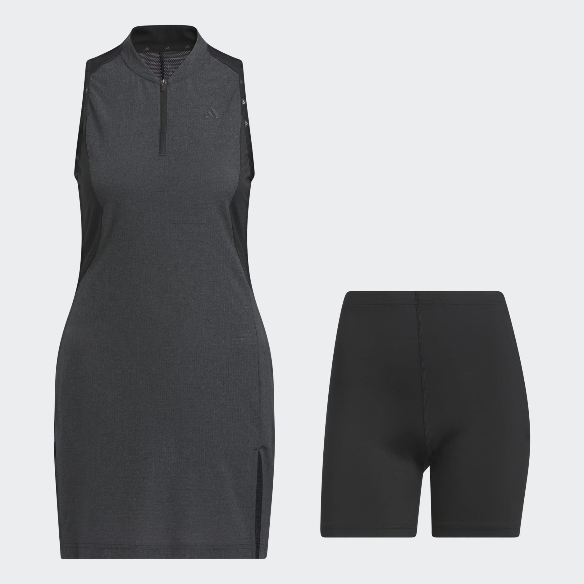 Adidas golf dress black sale