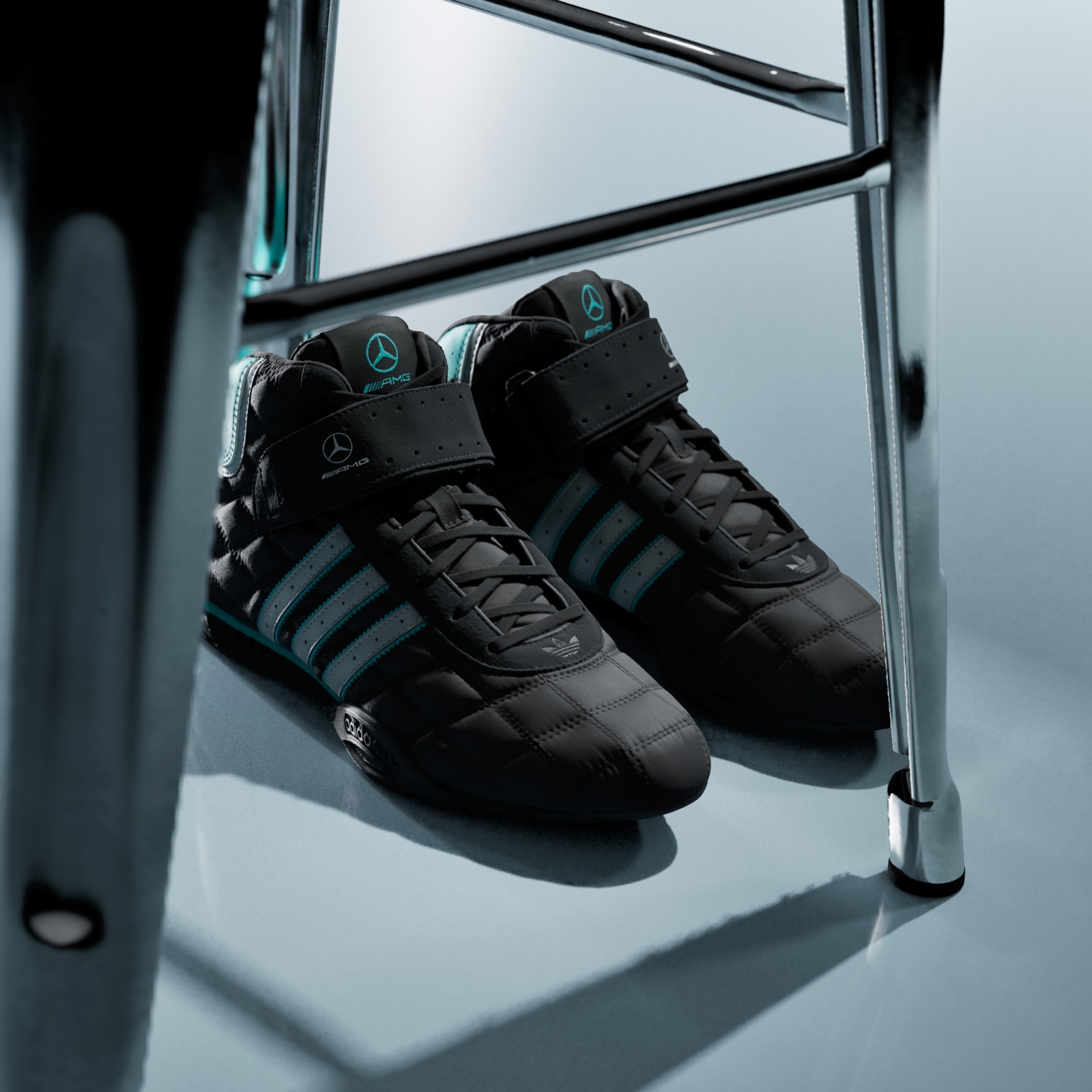 ADIRACER HI MERCEDES AMG PETRONAS F1 TEAM SHOES
