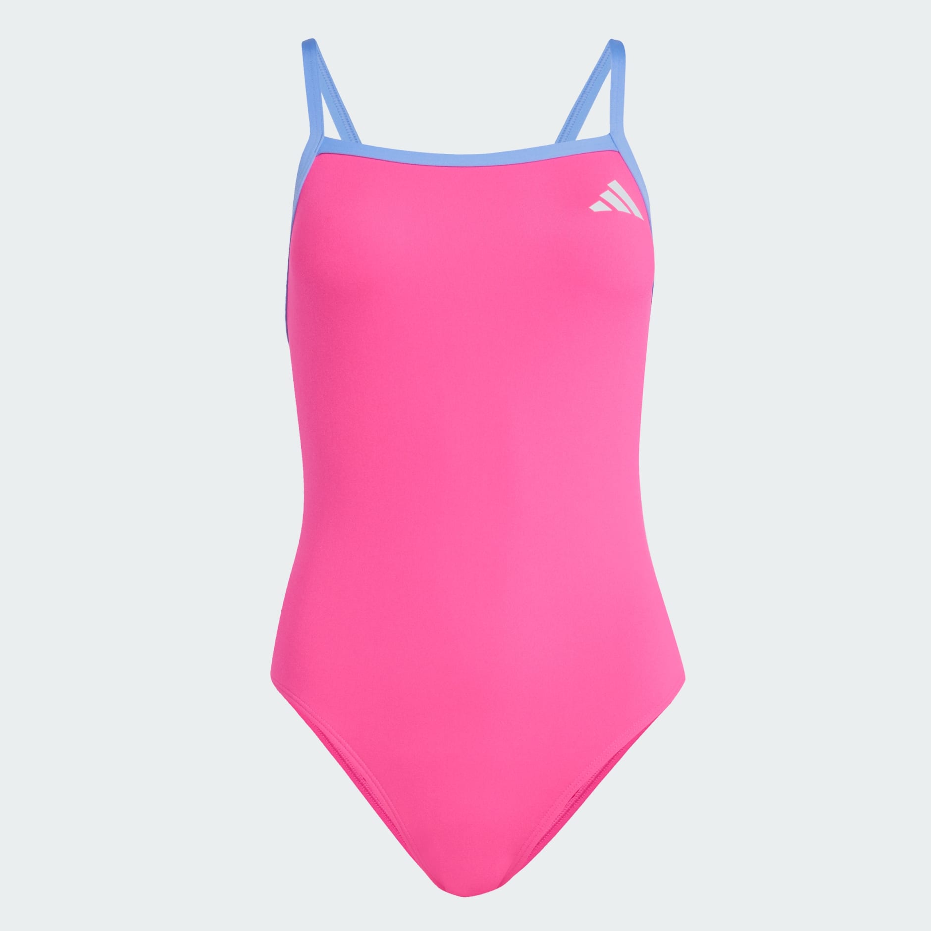 ★送料無料★ADIDAS SWIM 薄いストラップVバック水着JM8140 CLOTHING - Thin Straps V-back Swimsuit - Pink | adidas Oman