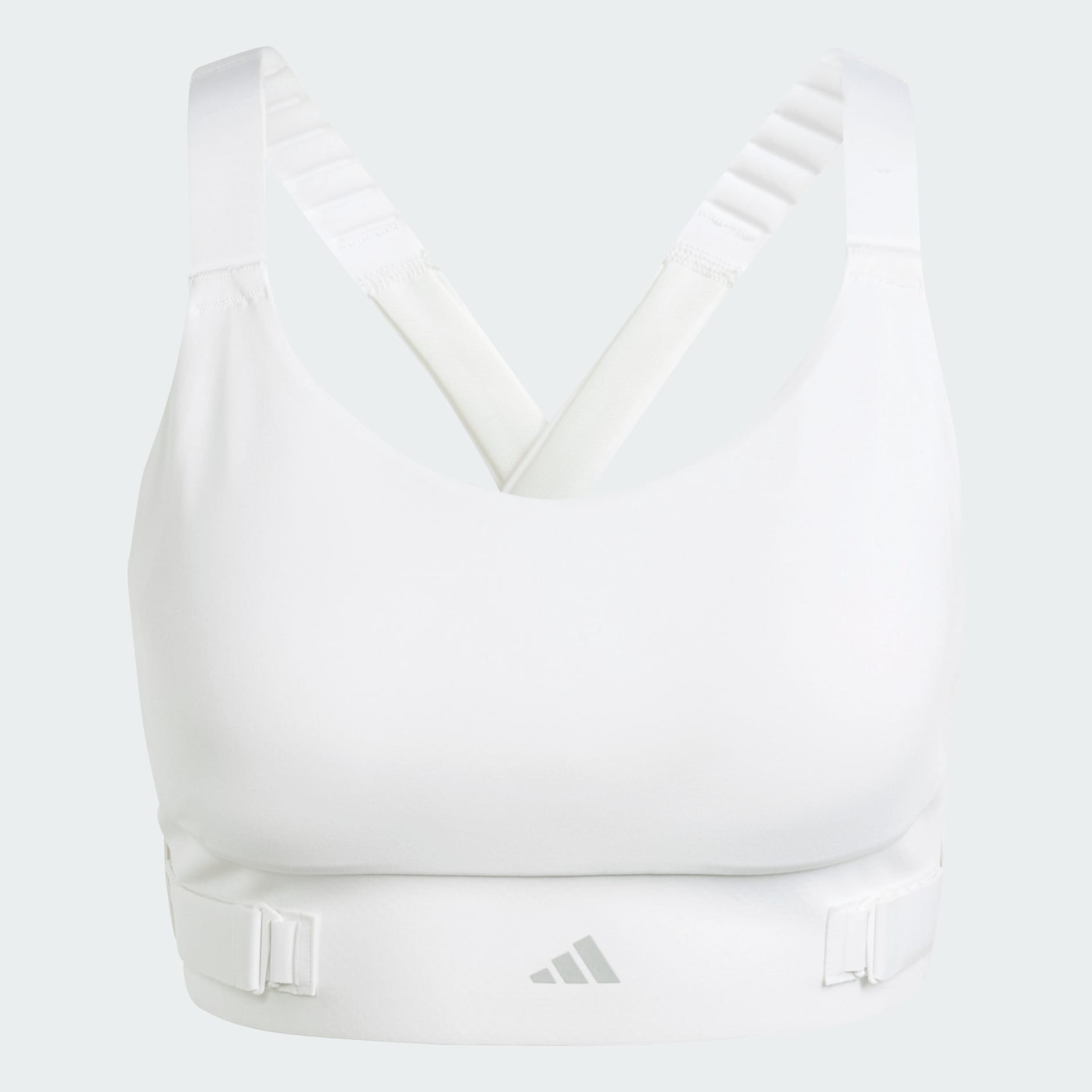 Clothing FastImpact Luxe Run High Support Bra White adidas South Africa