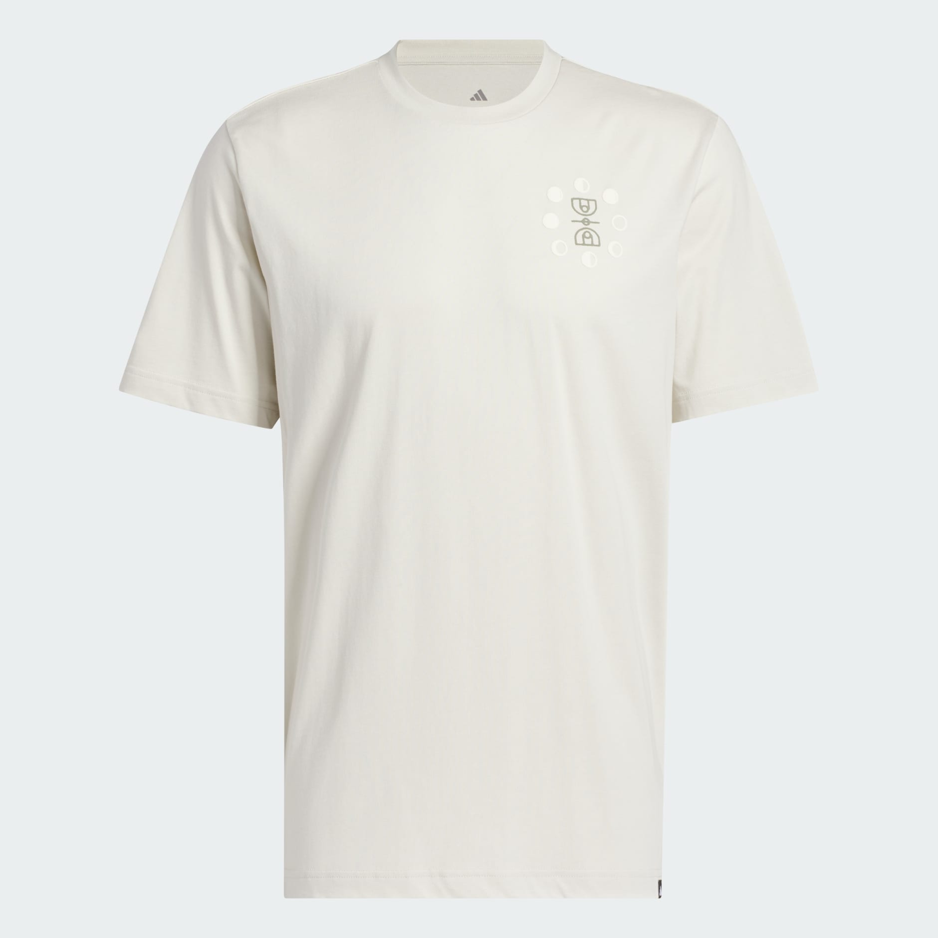 Clothing - Basketball Phases Graphic Tee - Beige | adidas Oman