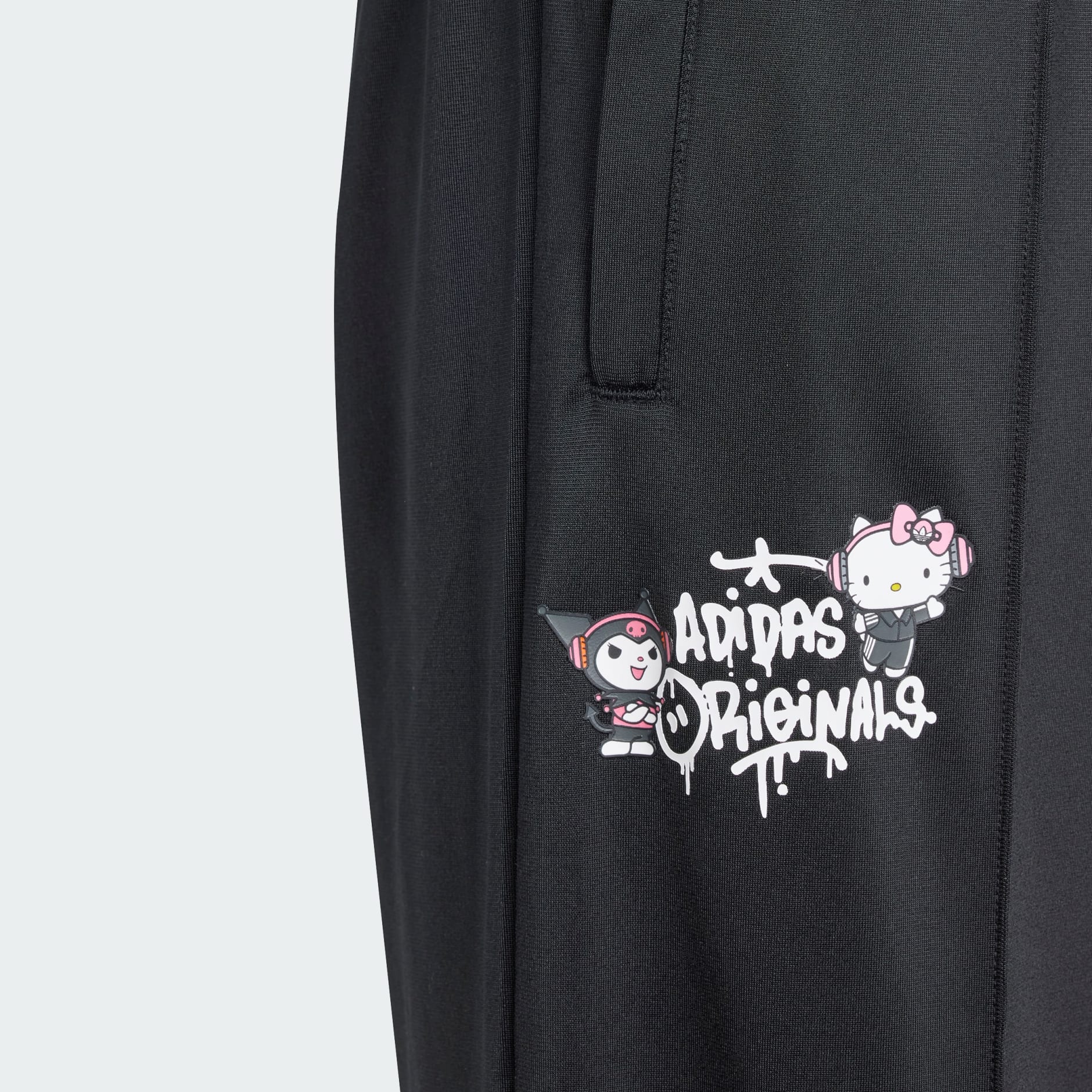 Kids Clothing - adidas Originals x Hello Kitty SST Wide Leg Pants - Black