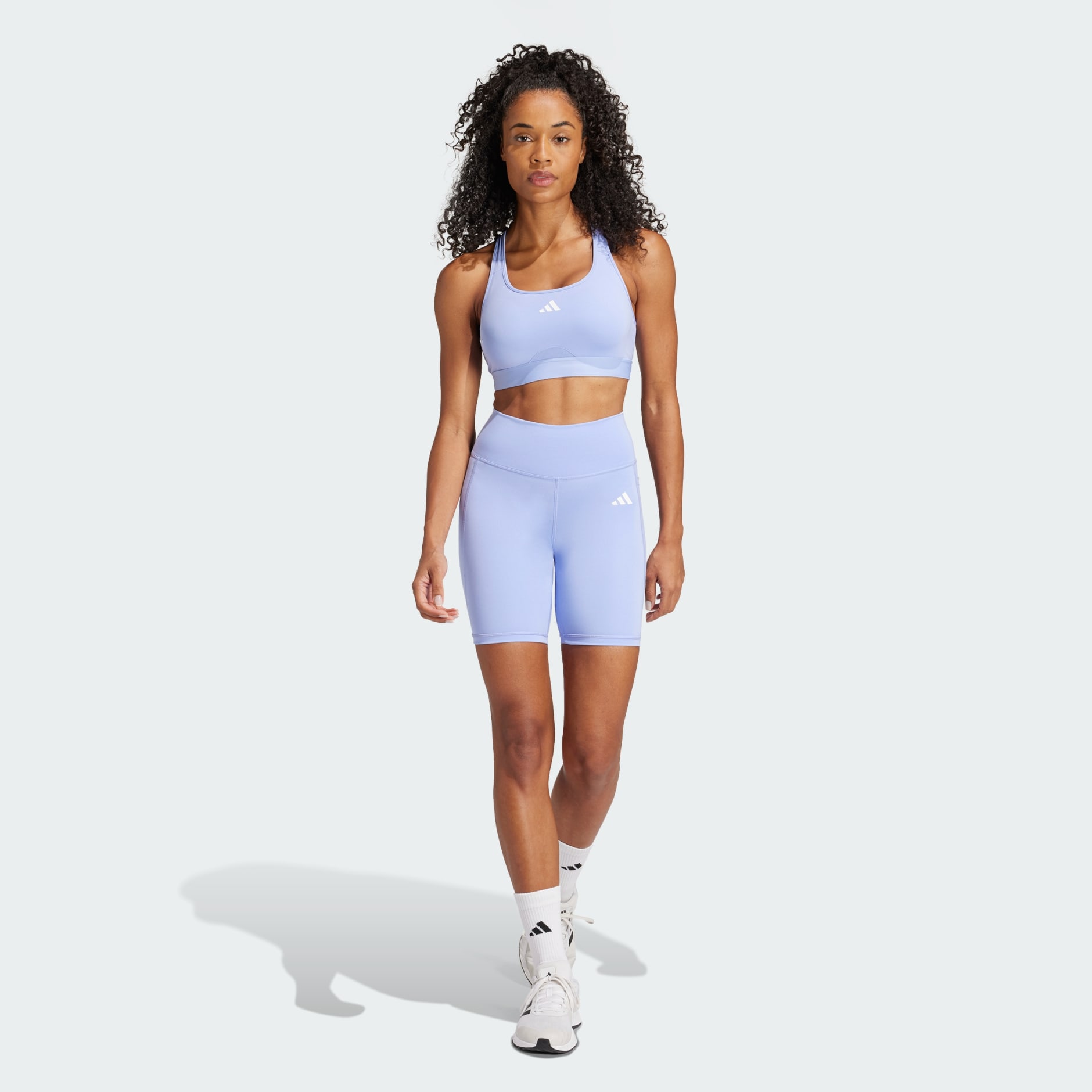 Optim&eacute; Essentials Stash Pocket 7-Inch Short Leggings