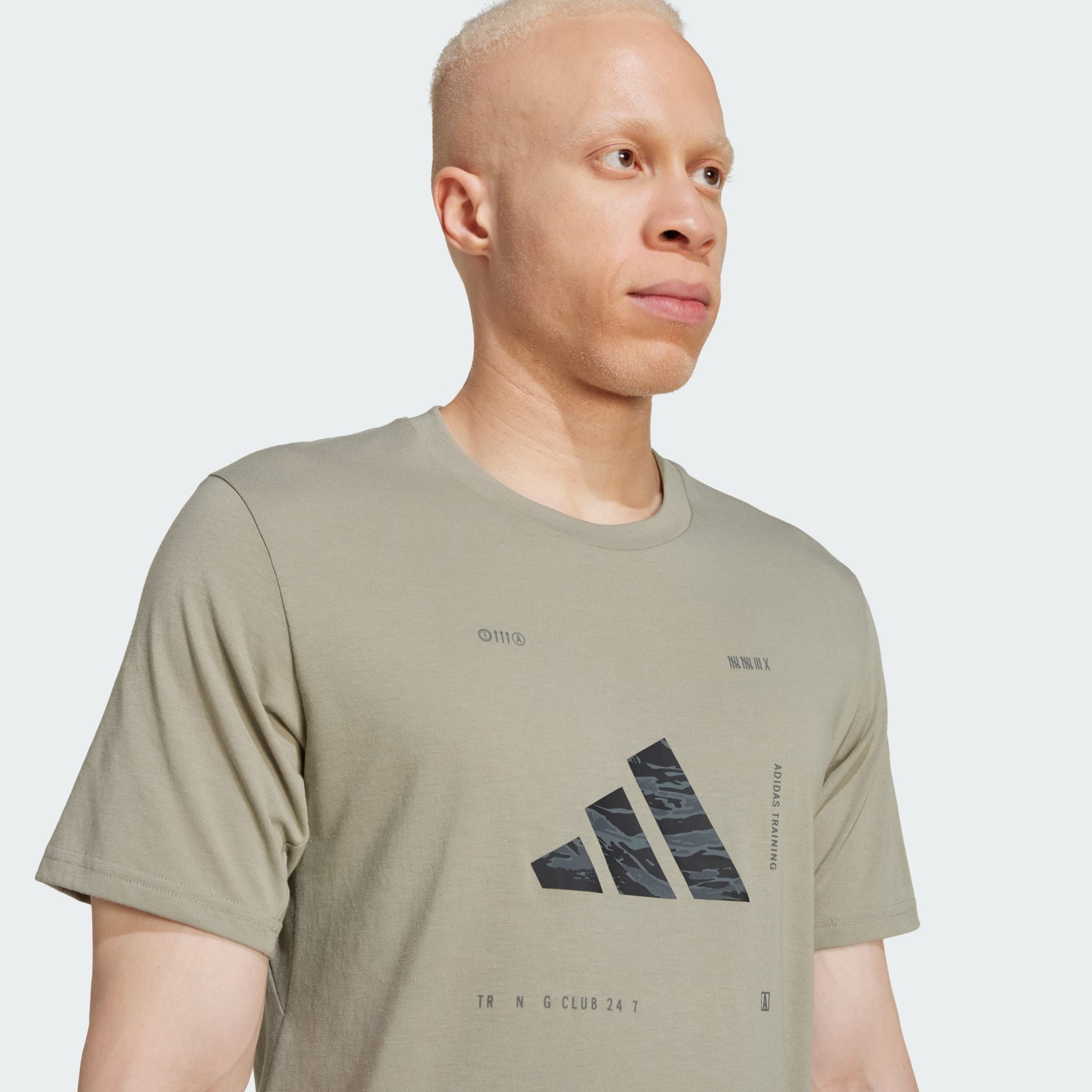 Climacool 迷彩標誌圖案訓練 T 裇