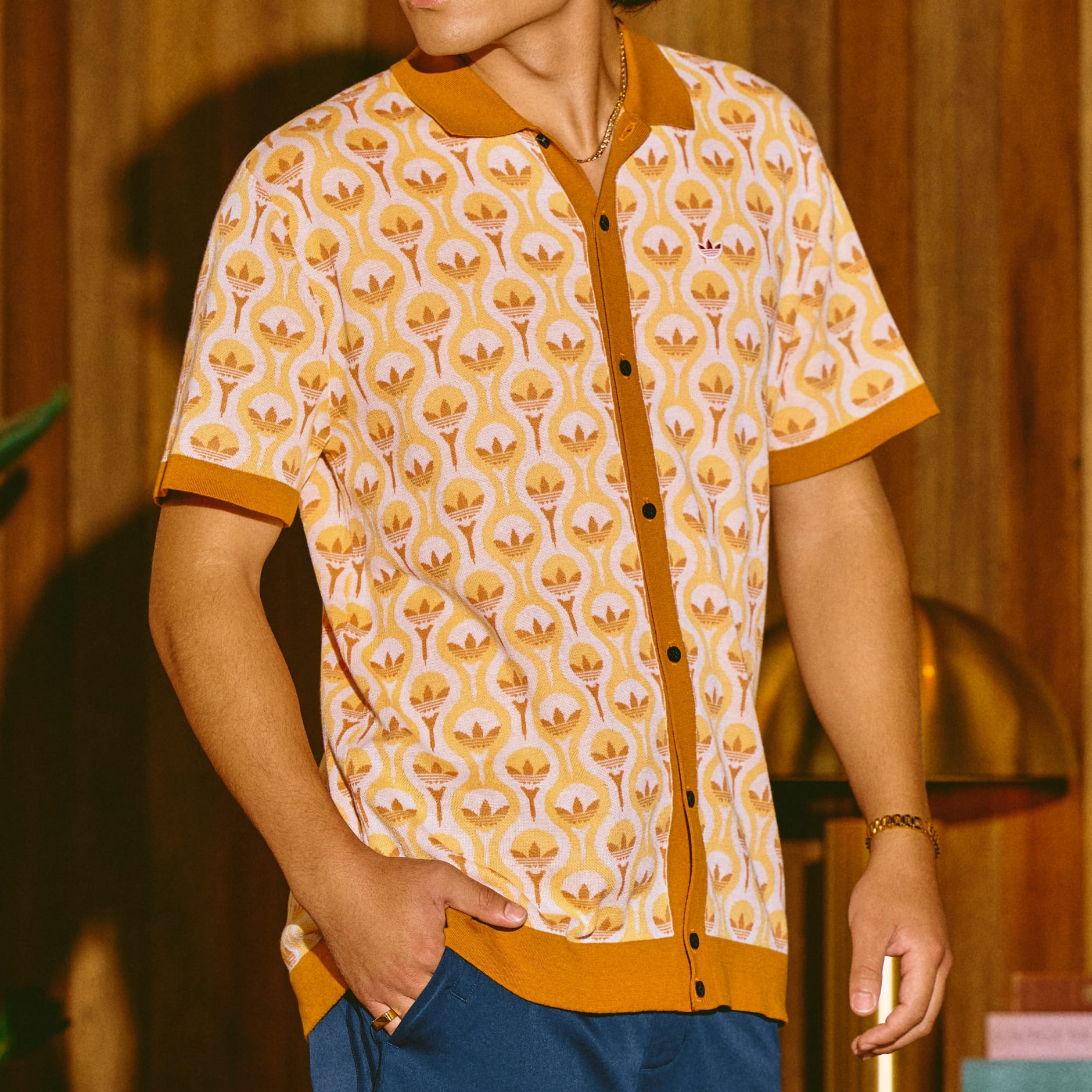 Tricou polo tricotat Originals