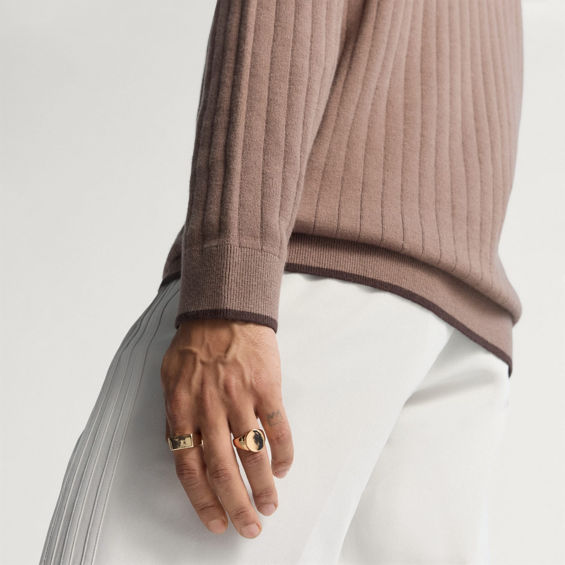 Pulover Originals din tricot de cașmir