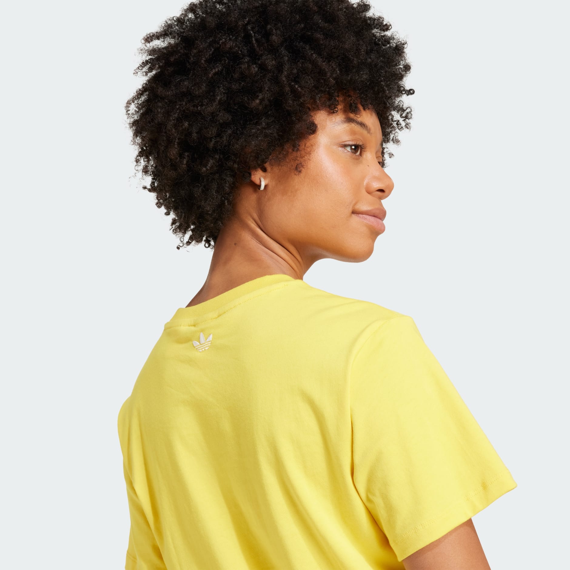 adidas Retro Cyclone Regular Tee - Yellow | adidas UAE