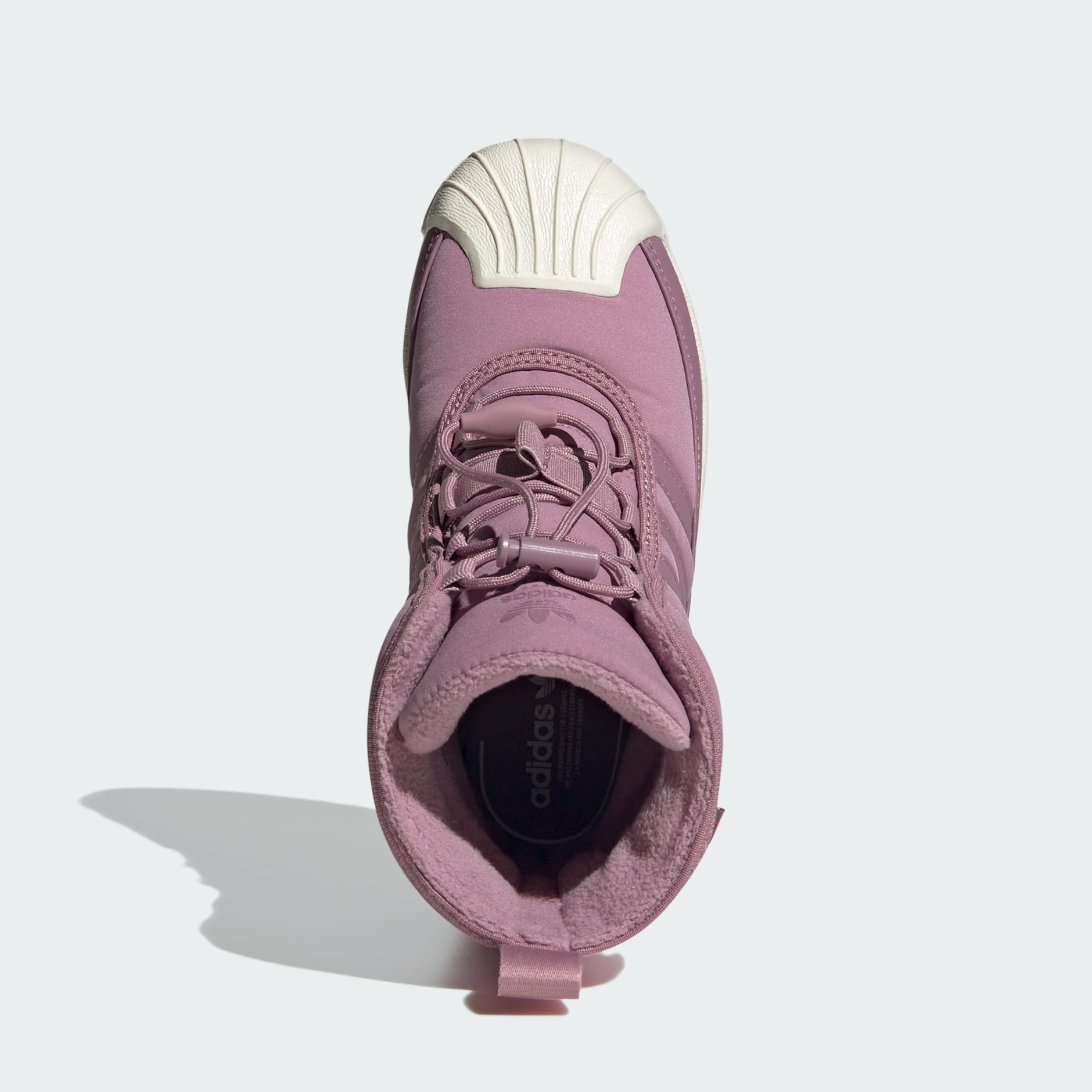 Adidas originals superstar boot trainers in pink best sale