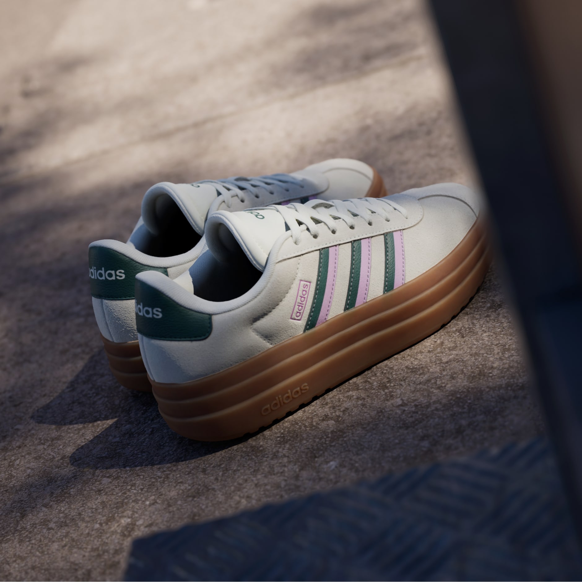 SHOES - VL Court Bold Shoes - White | adidas Oman