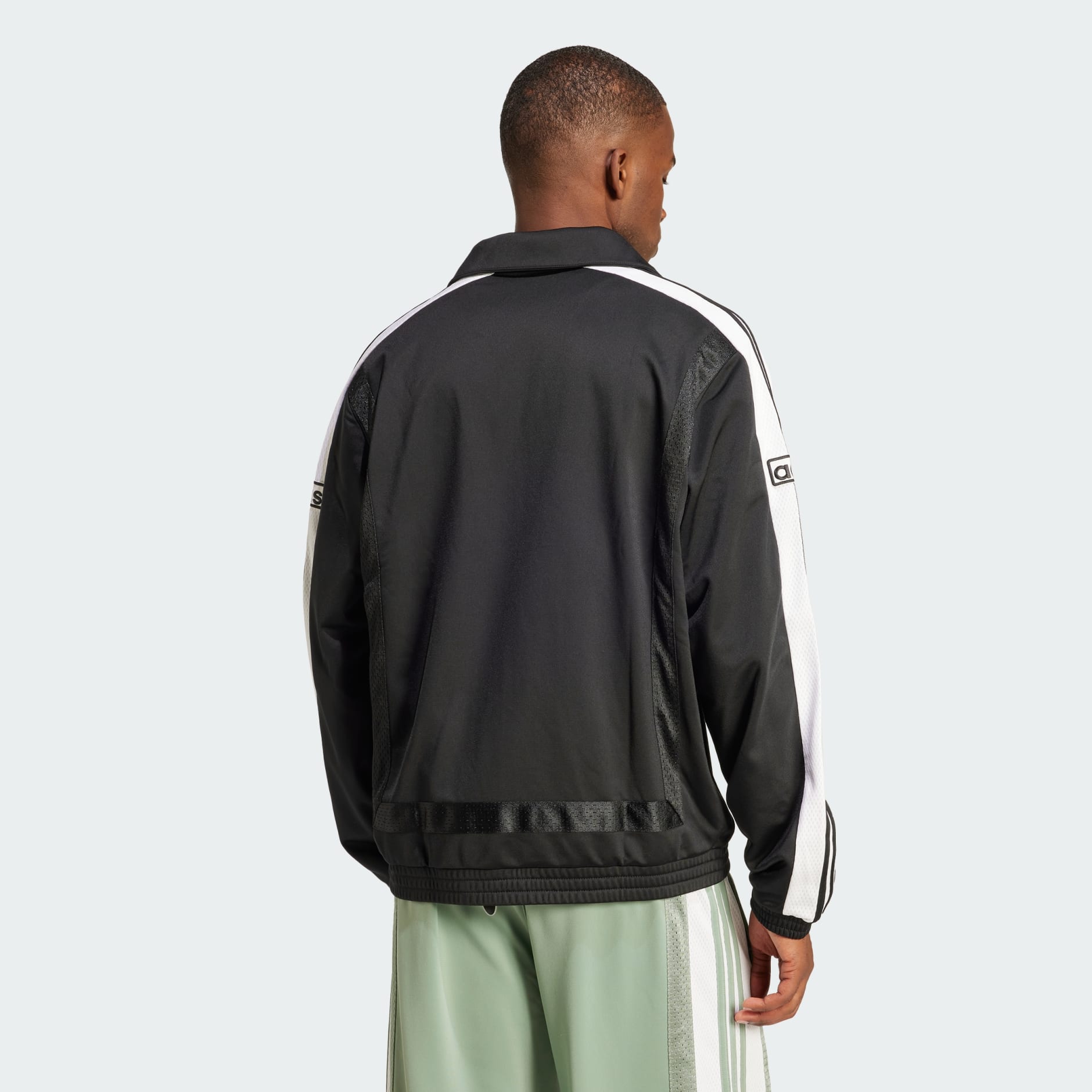 Clothing - Adibreak Knitted Track Top - Black | adidas South Africa