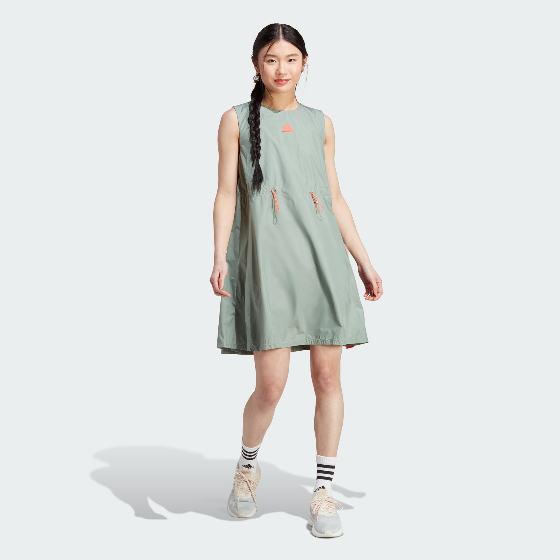 Women s Clothing City Escape Dress Green adidas Egypt