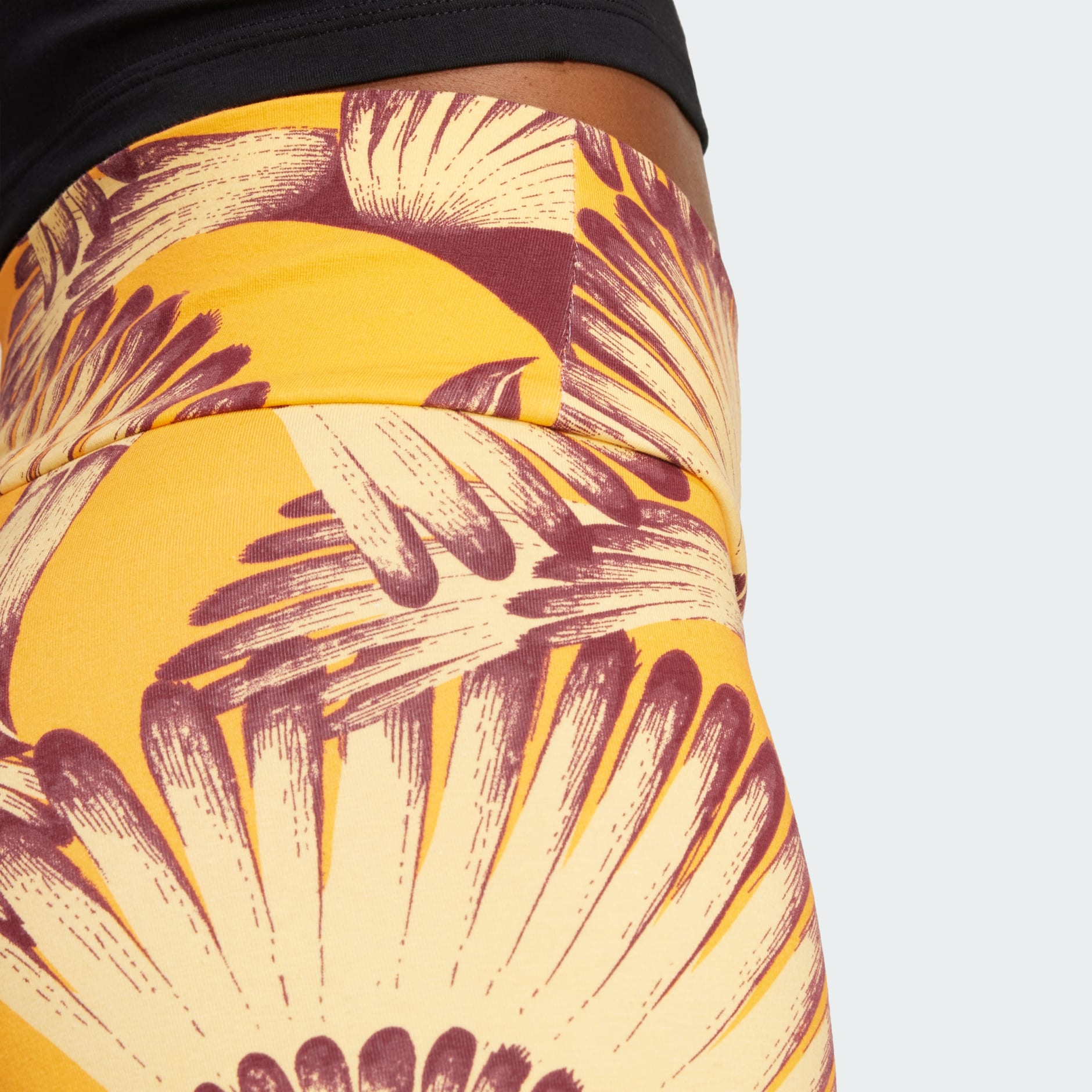 adidas adidas x FARM Bike Shorts - Yellow | adidas IQ
