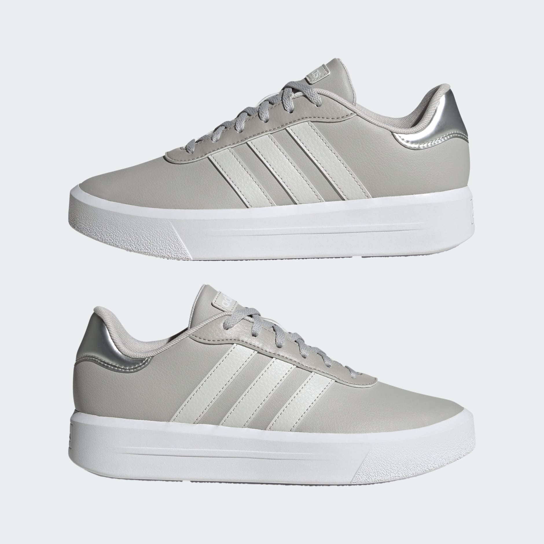 Tenis adidas Court Plataforma