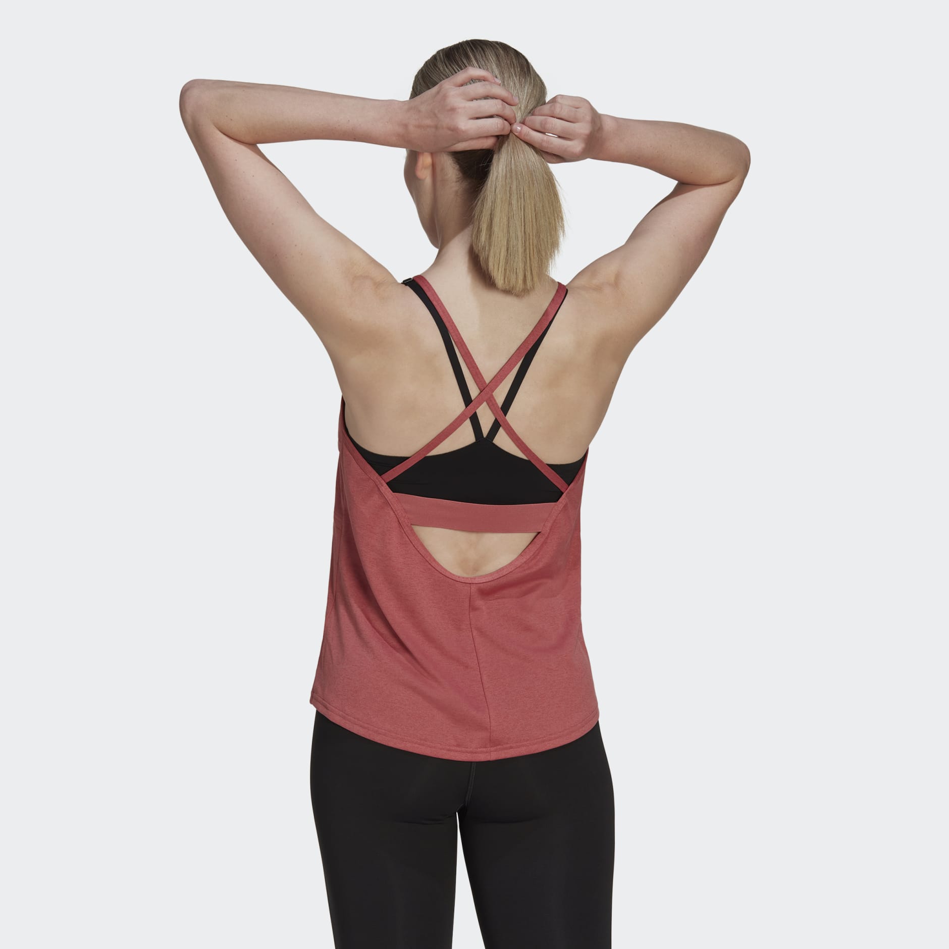 AEROREADY Studio Crossback Slim Tank Top