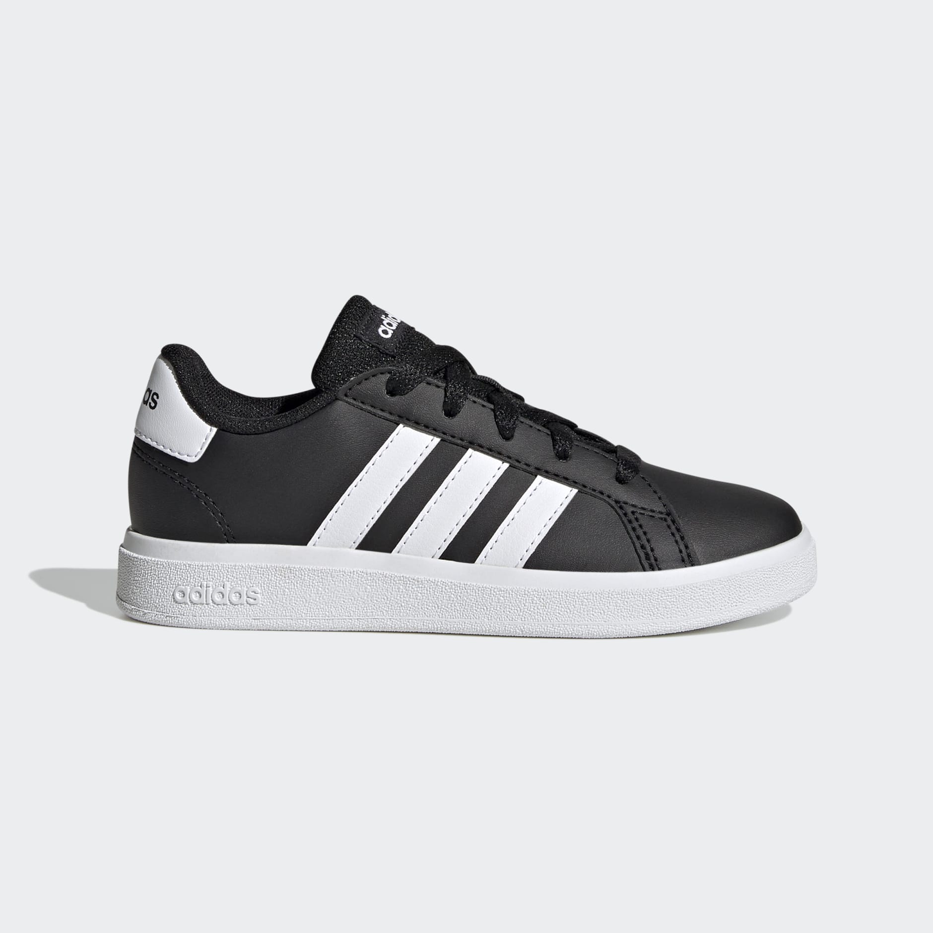 Observar solamente Indomable adidas Grand Court Lifestyle Tennis Lace-Up Shoes - Black | adidas KW