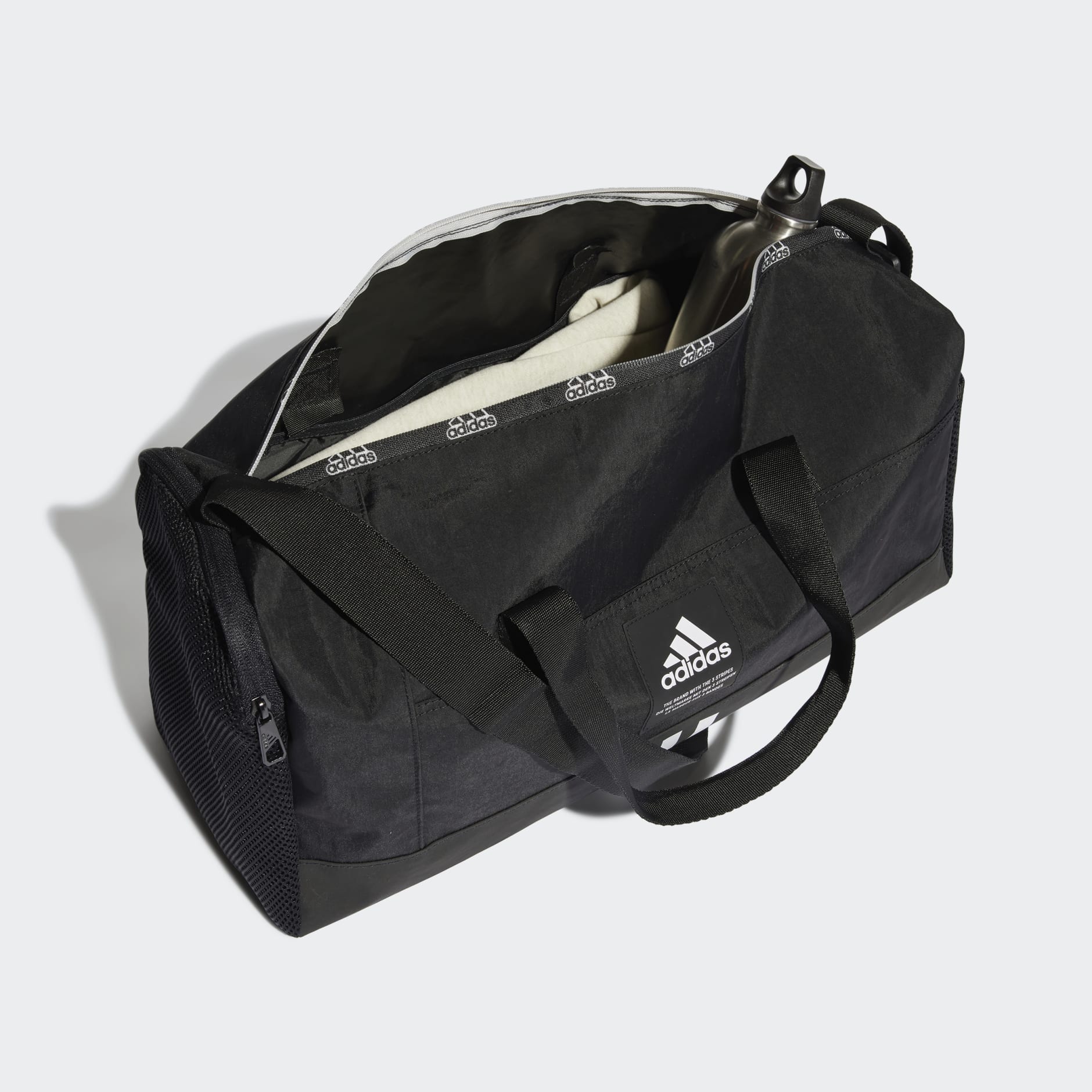 adidas Hydro Shield Duffel Bag Double Handled Shoulder Strap Gym Bag Blue  Black | eBay