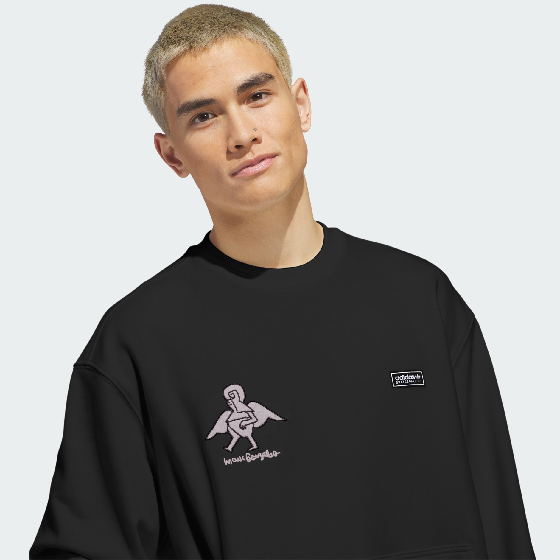 PULOVER CU GULER ROTUND SKATEBOARDING x MARK GONZALES
