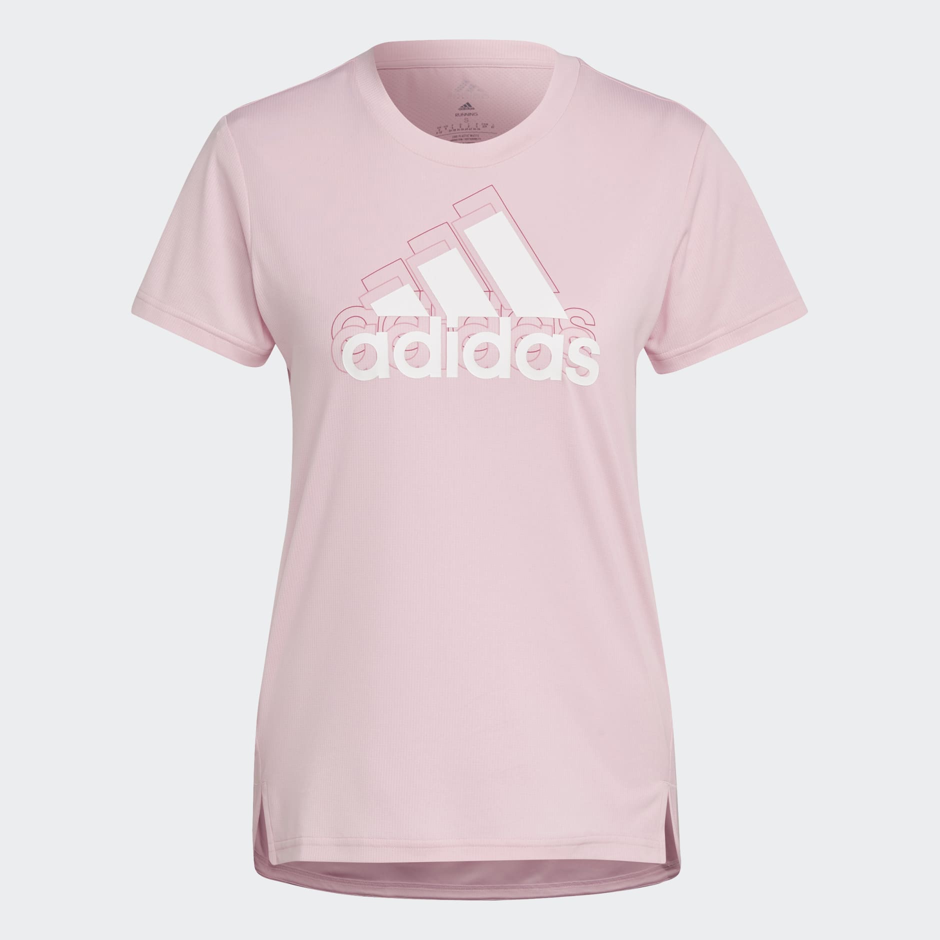 adidas 3-Stripes Sport Brand Love Tee - Pink | adidas ZA