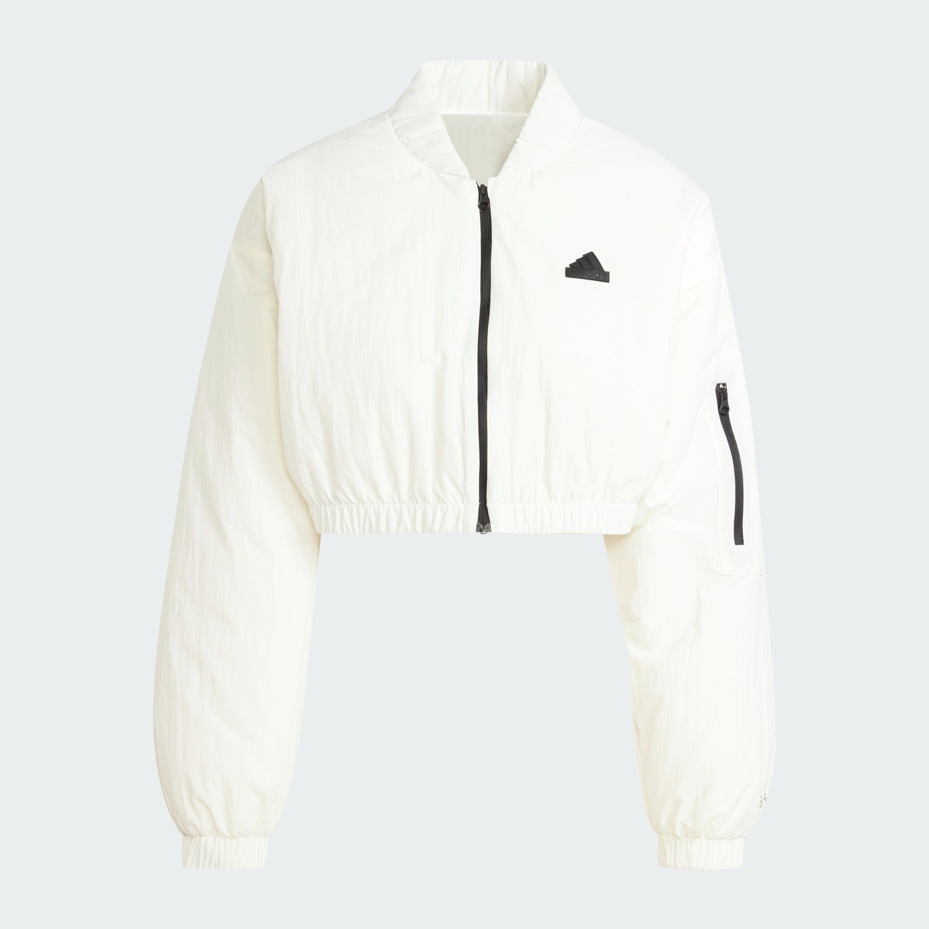 Clothing City Escape Padded Bomber Jacket White adidas South Africa