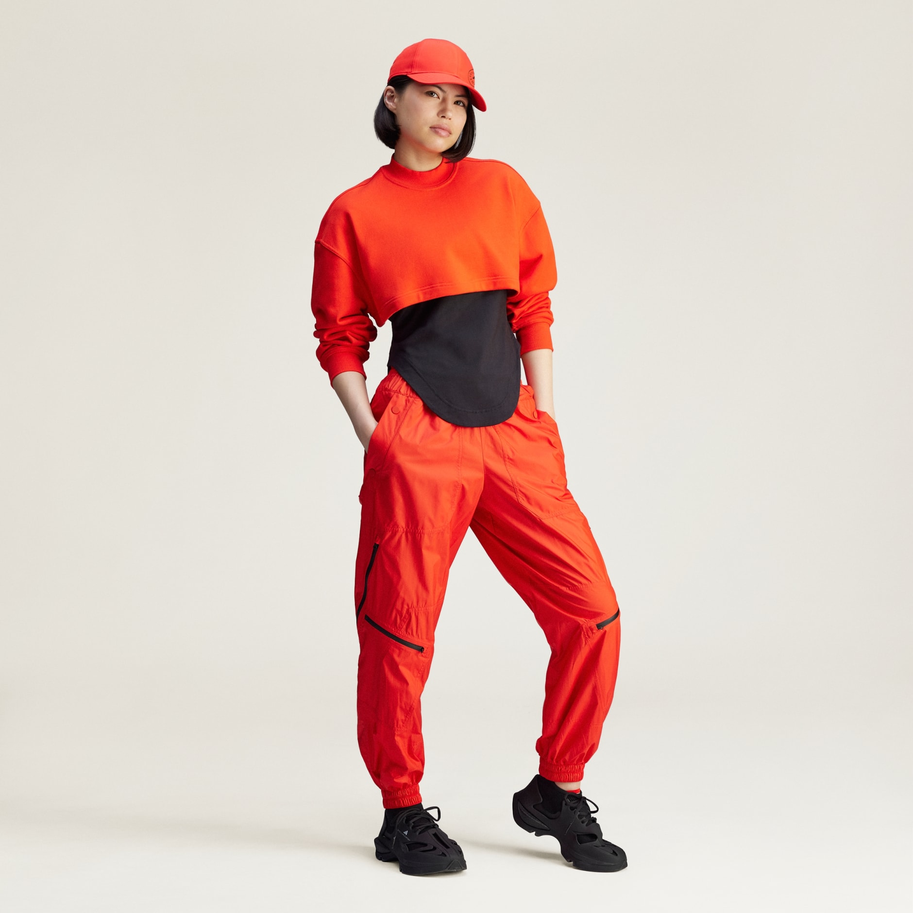 מכנסי ריצה adidas by Stella McCartney Zip