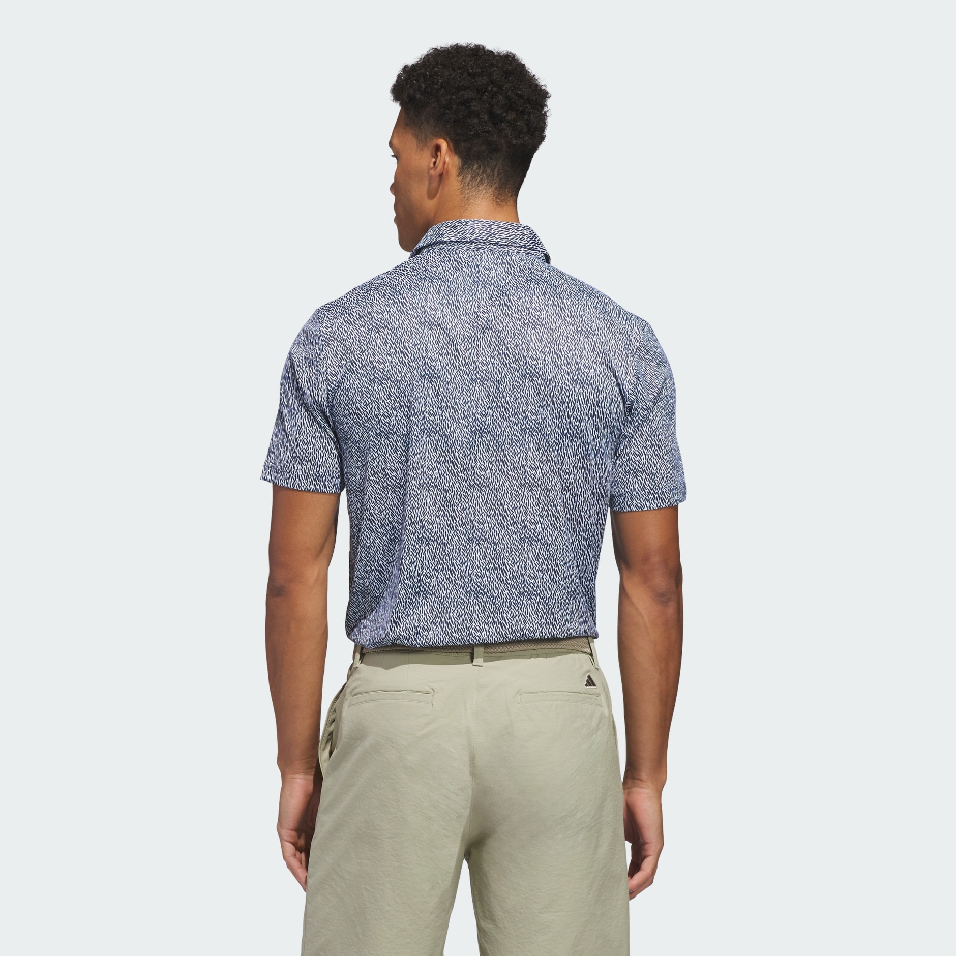 ULTIMATE365 FEATHER PRINT POLO SHIRT