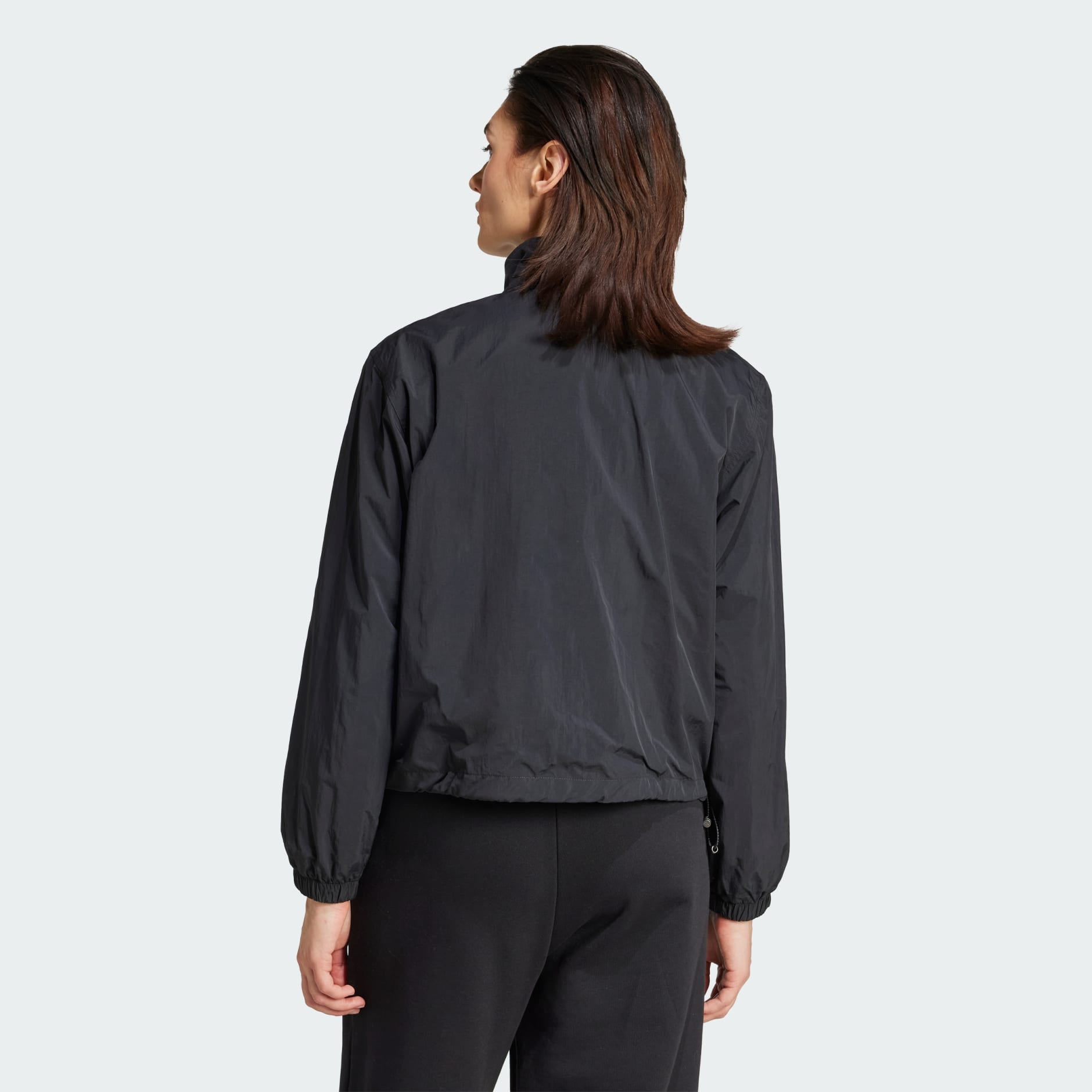 ז'קט אימון עם רוכסן מלא Essentials Woven