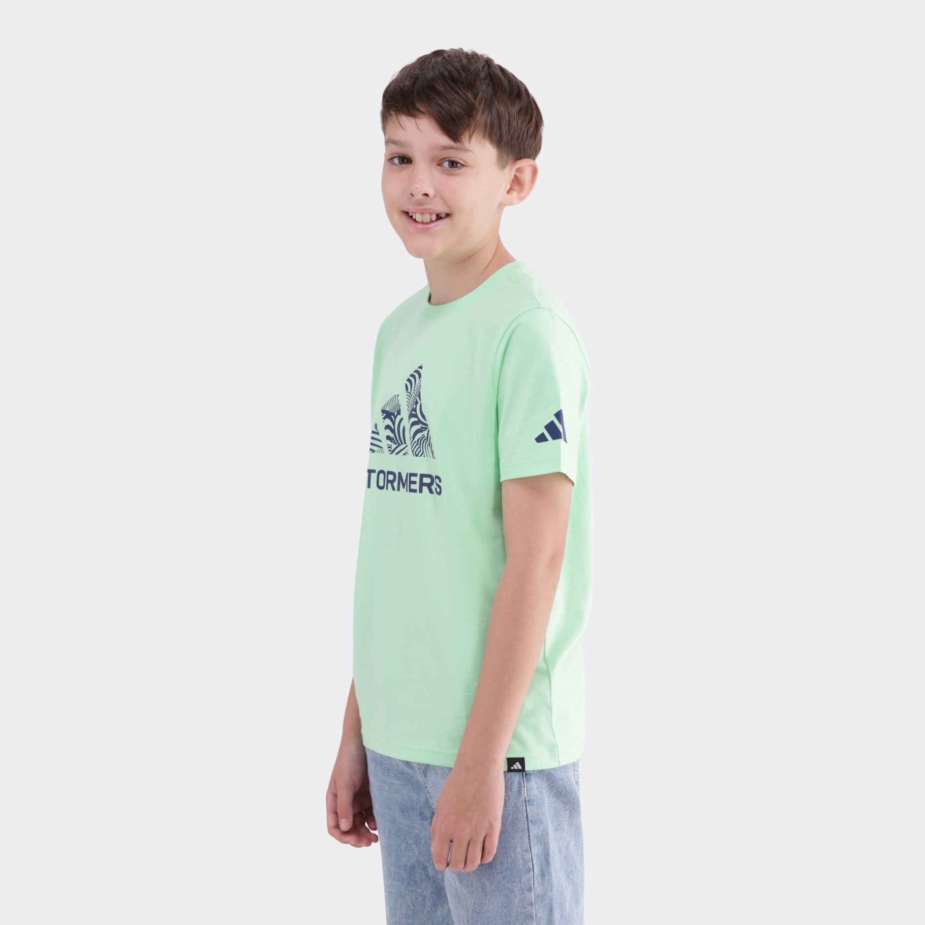 DHL Stormers Junior Graphic Tee Lime Burst