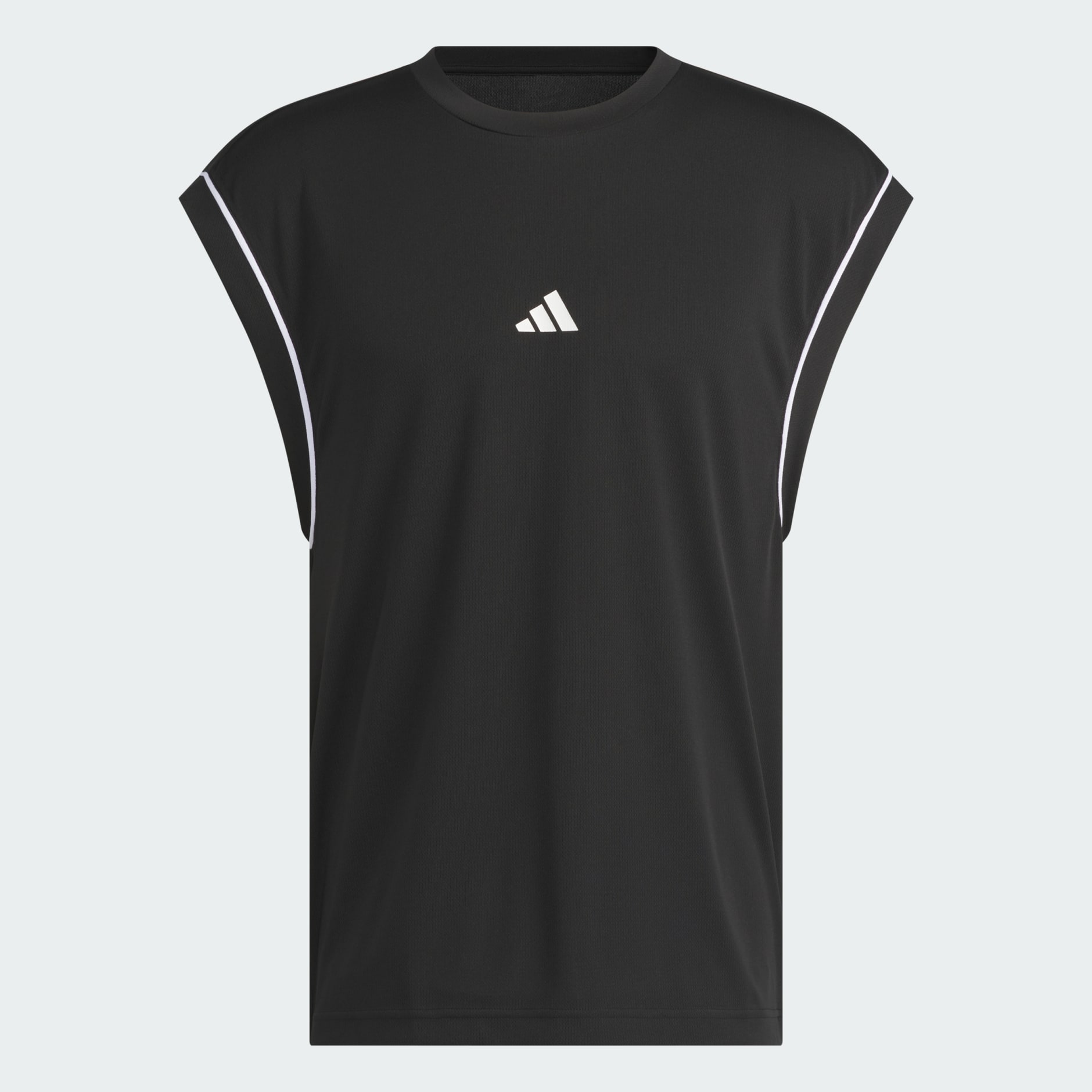 adidas Basketball All-World Sleeveless Tank Top - Black