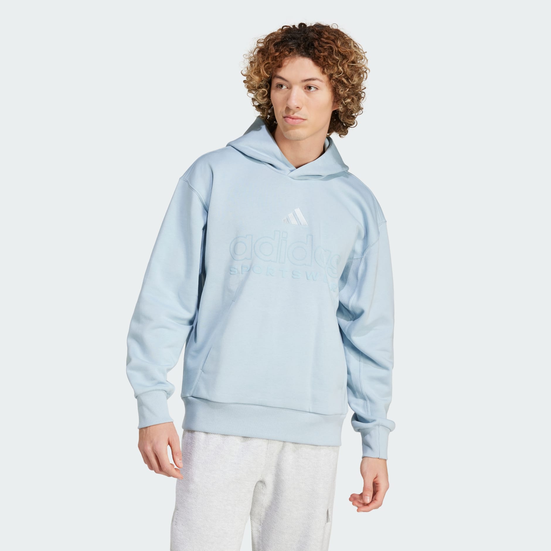 adidas ALL SZN Fleece Graphic Hoodie Blue adidas KE