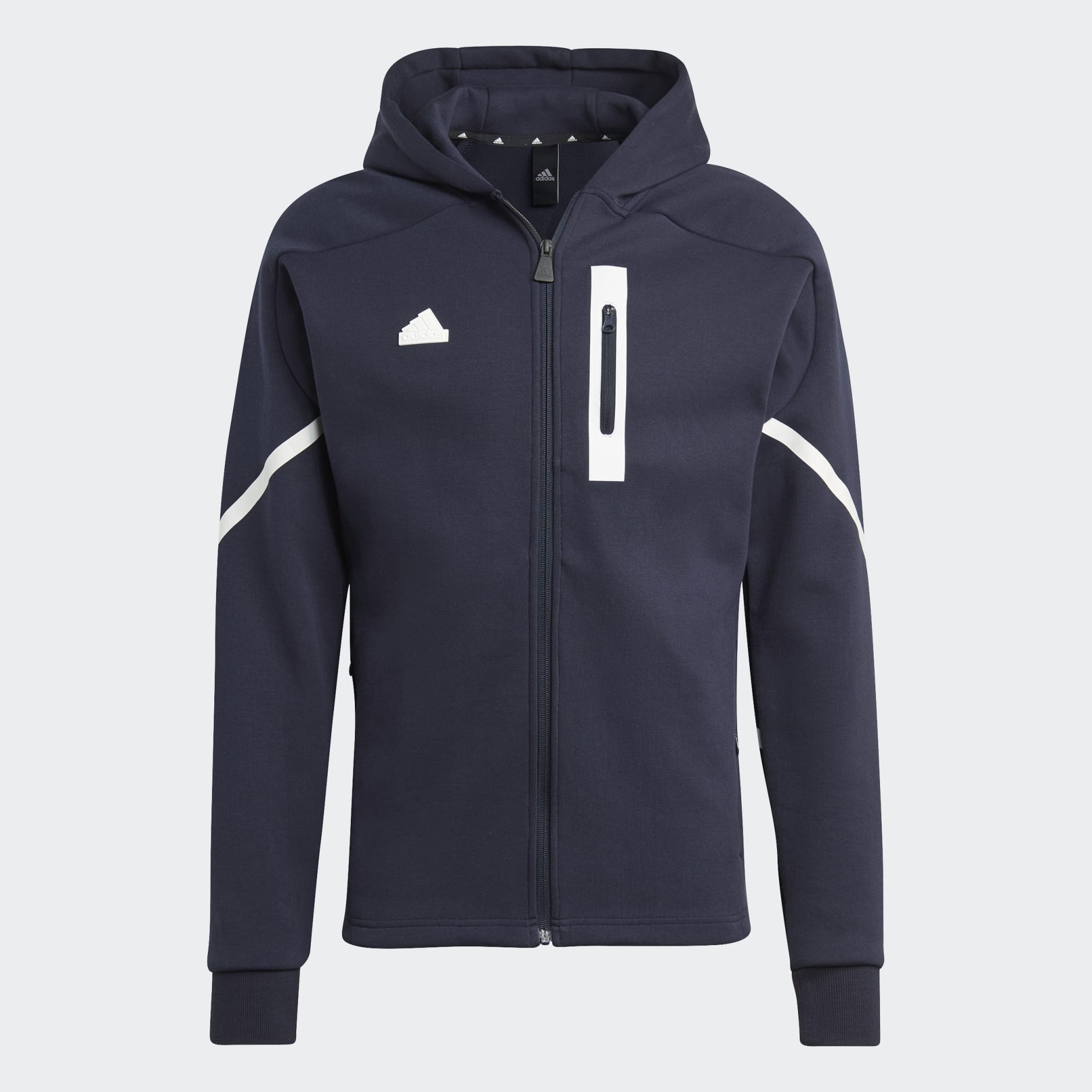 Adidas Designed For Gameday Full Zip Hoodie Blue Adidas Uae 6042