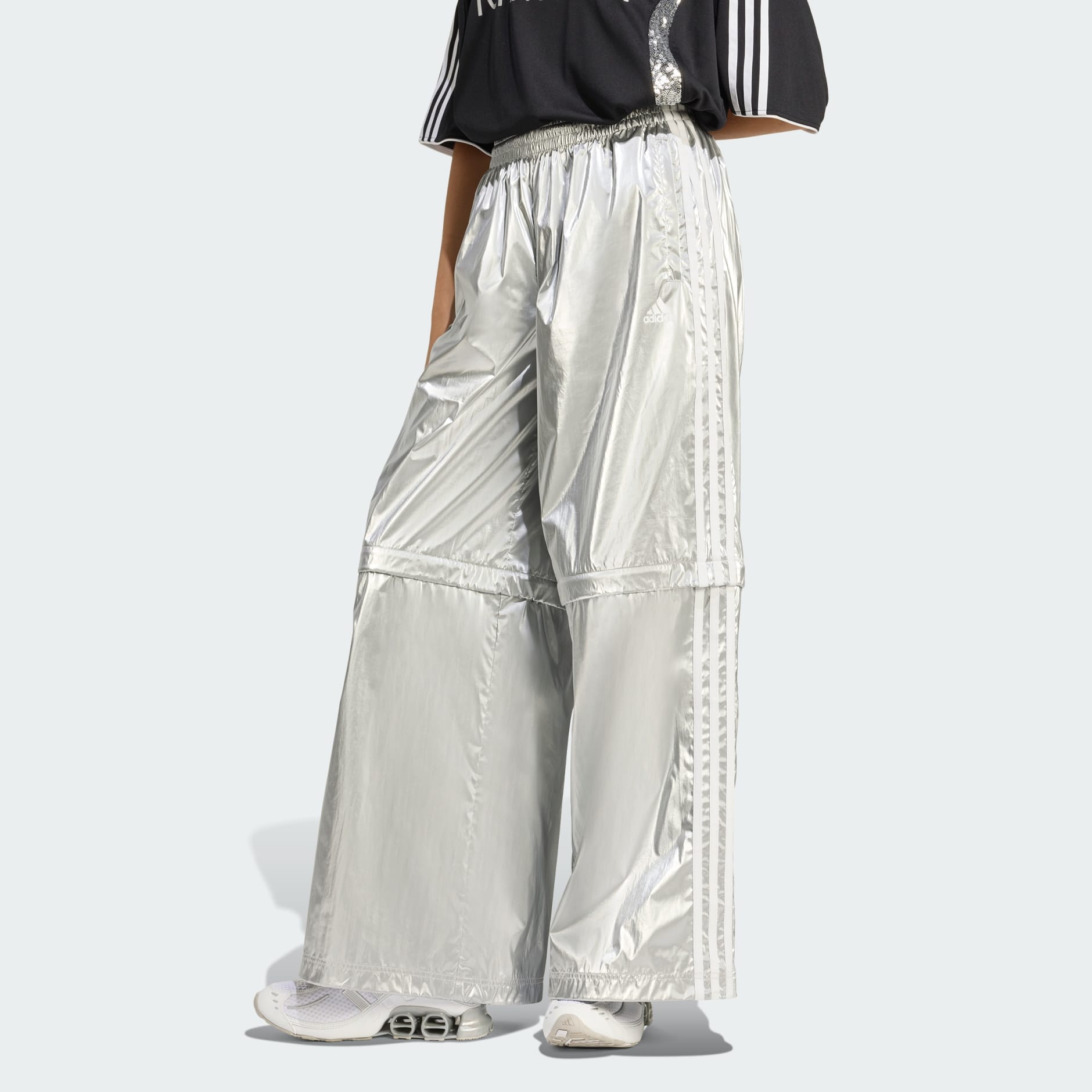 بنطال رياضي Adilenium Season 4 Teamgeist Oversized Silver