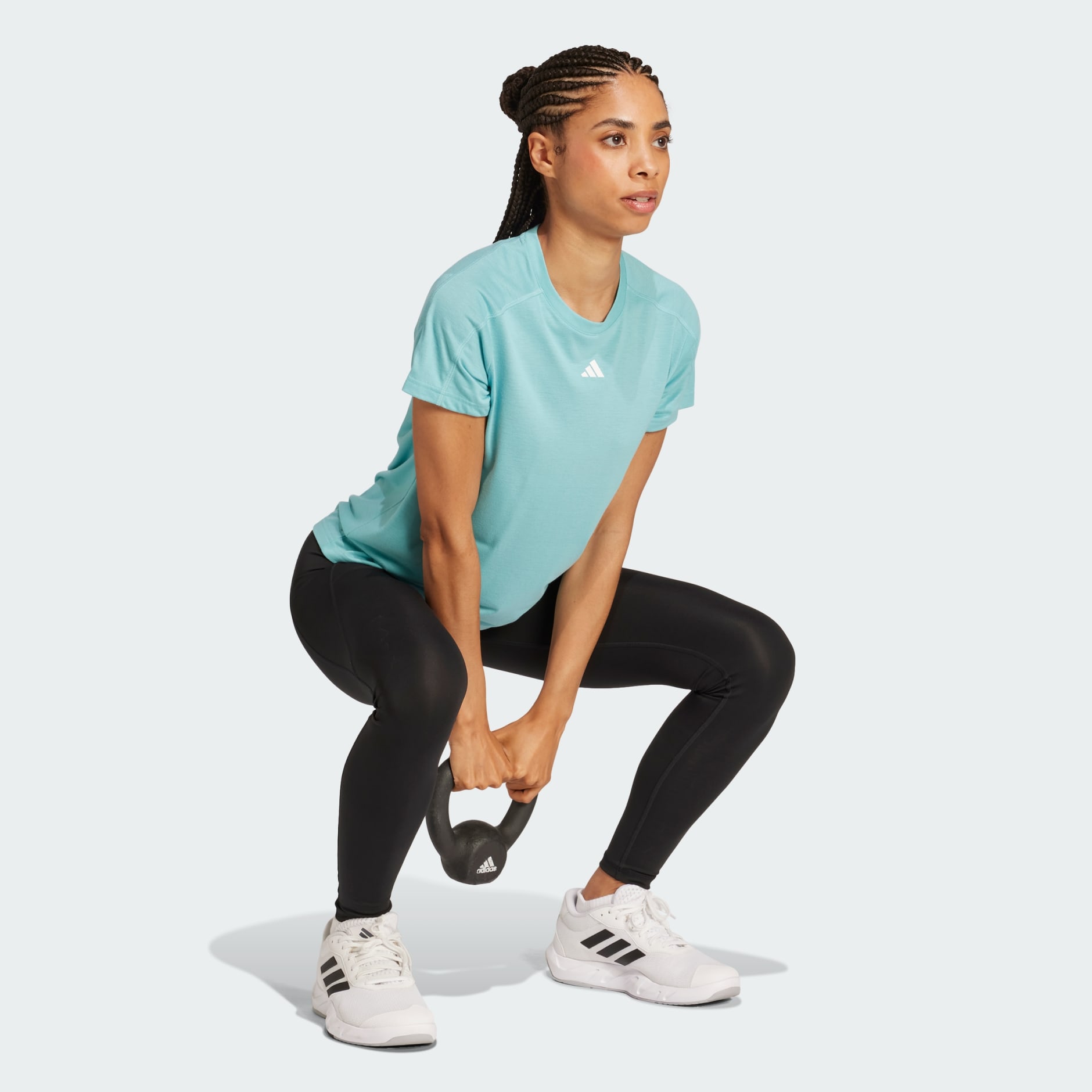 Camiseta Minimalista AEROREADY Train Essentials Cuello Redondo